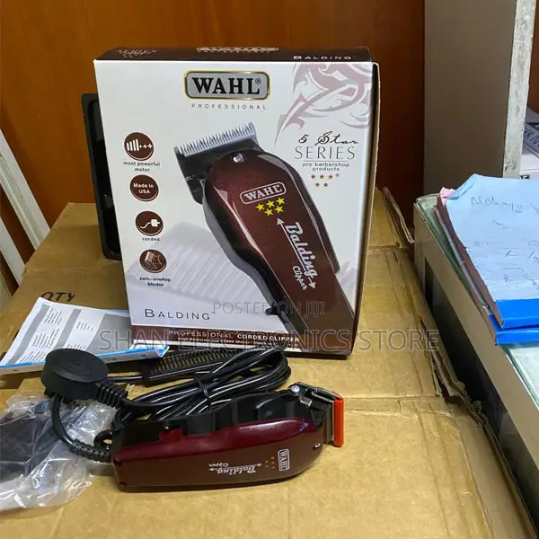 Professional Corded Balding Clipper – High Performance Shaver for Barb