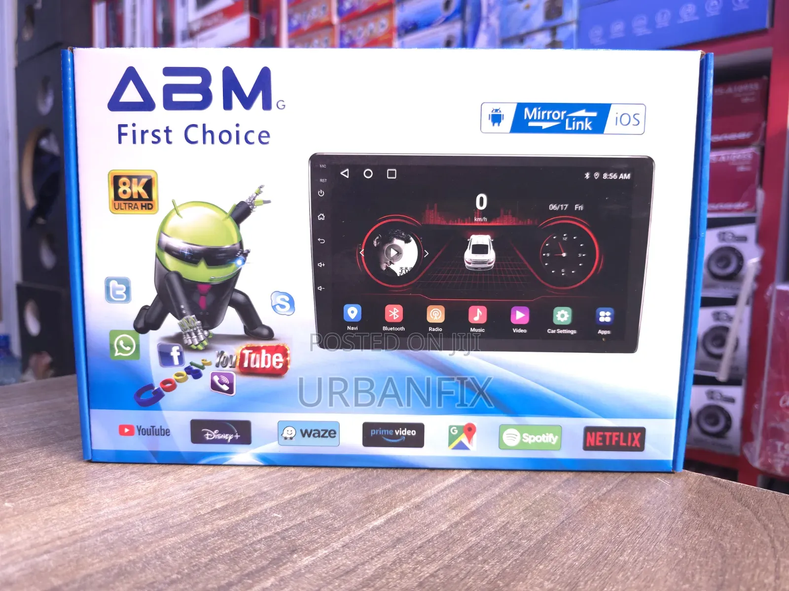 Abm Quality Android Car Radios With Carplay and Android Auto- 2gb/32gb