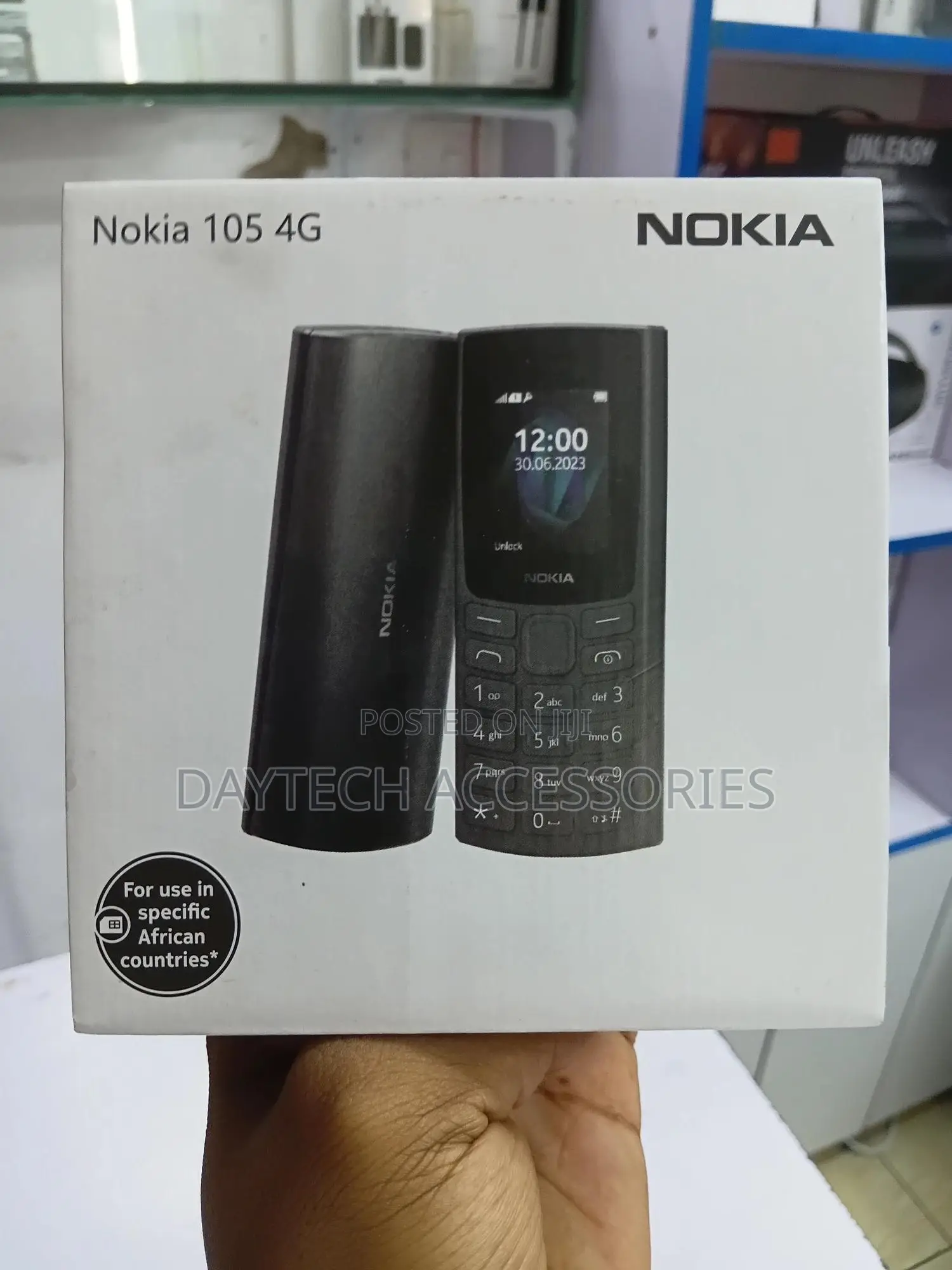New Nokia 105 Black
