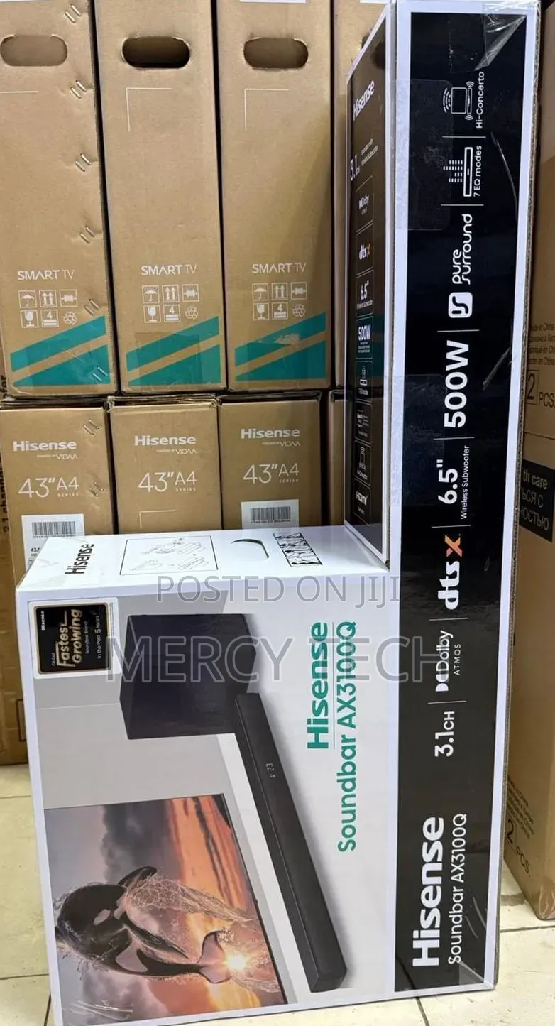 Hisense Soundbar Ax3100q – 3.1 Channel Home Theater System