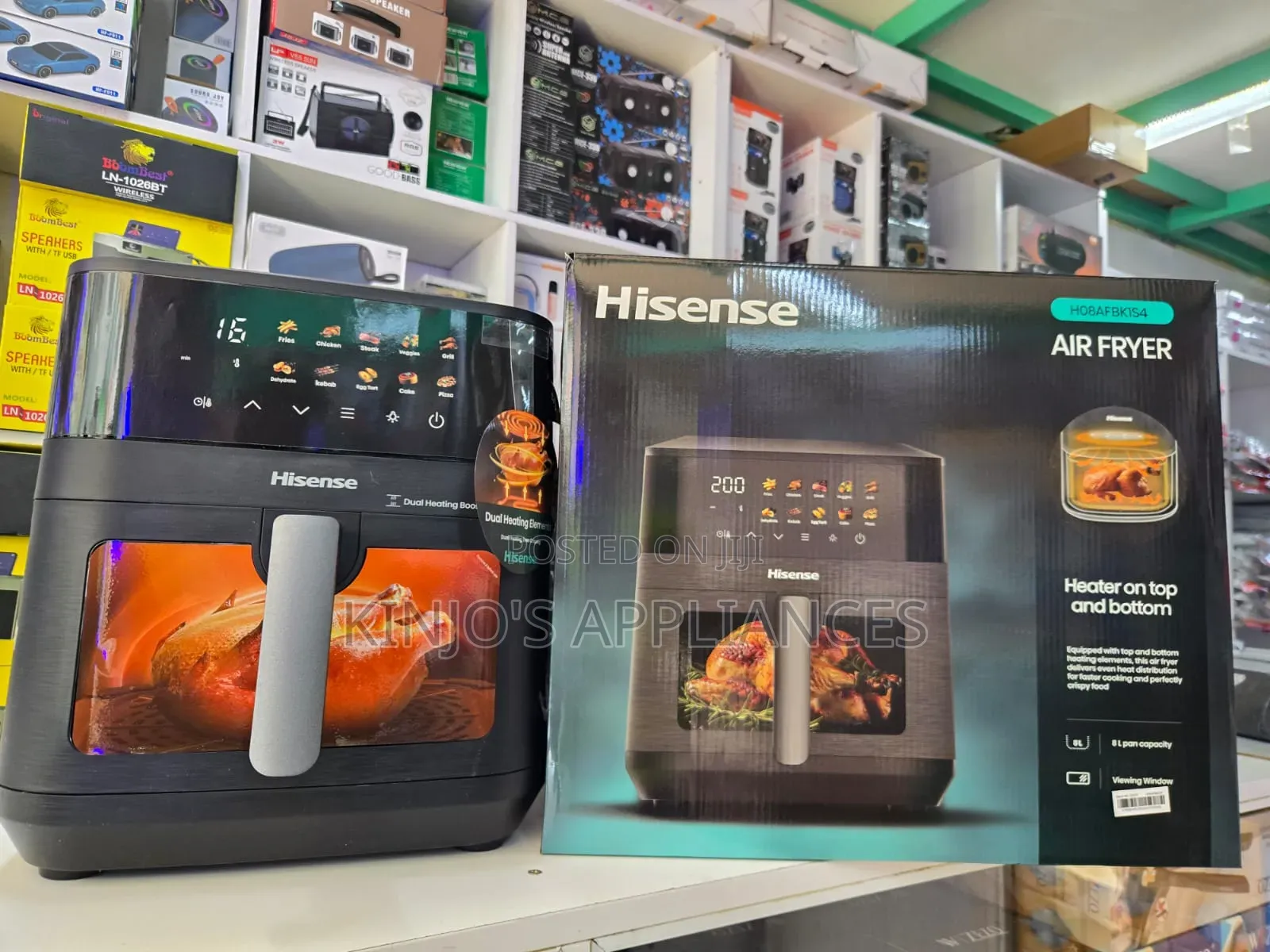 Hisense Air Fryer, 10l Dual Heating