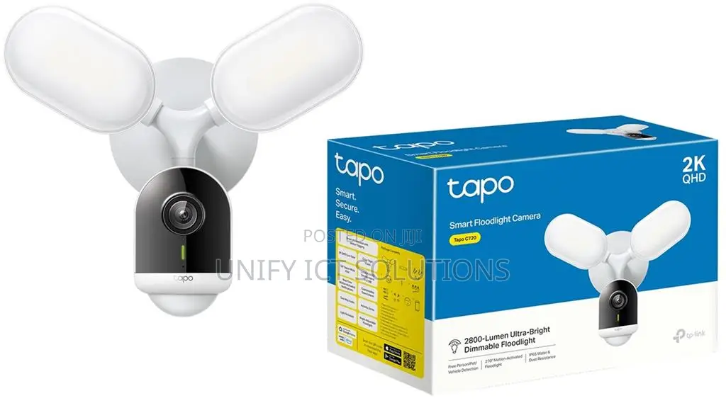Tp-Link Tapo C720 | Wired Floodlight Security Camera