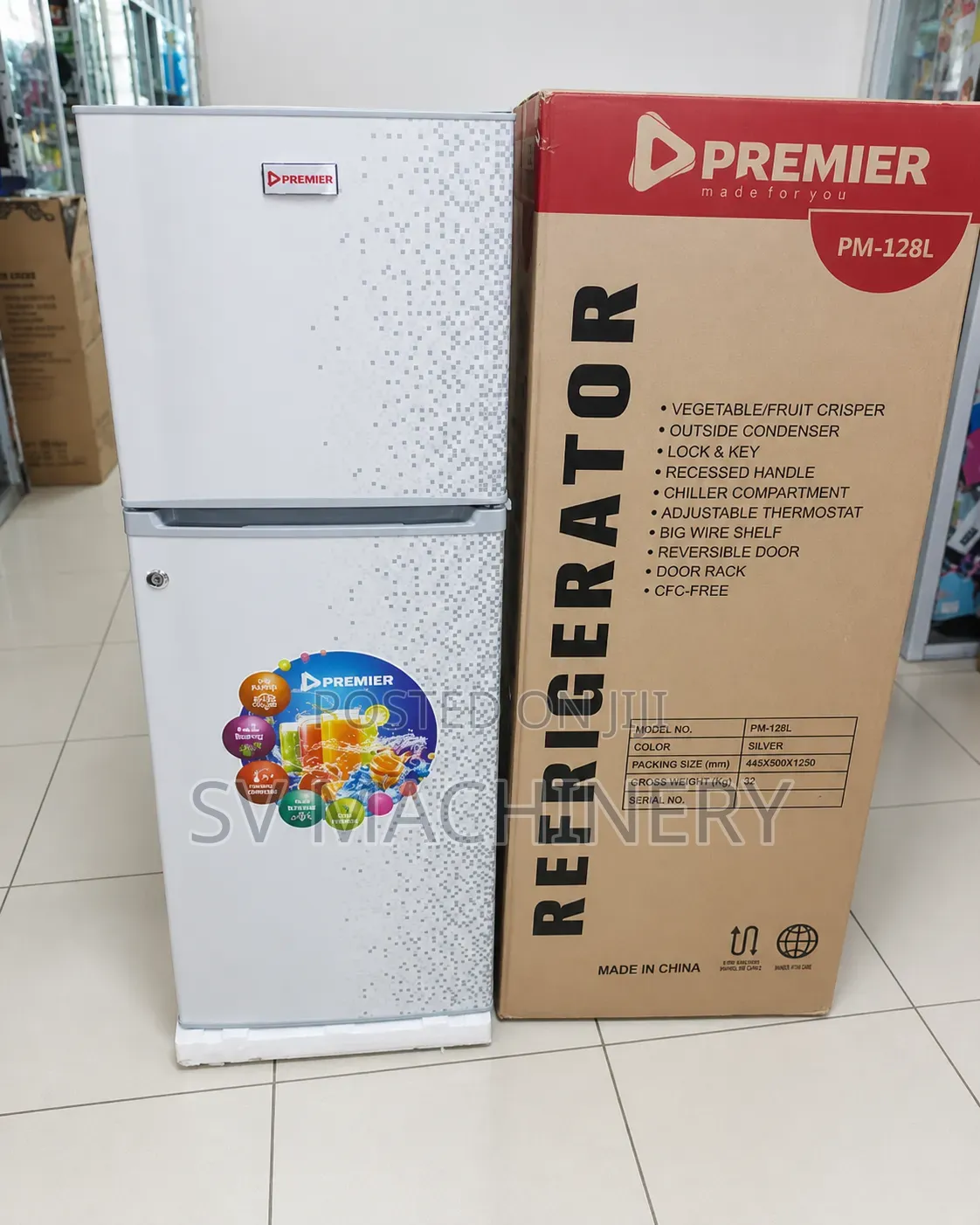 Heavy Duty 128l Electric Fridge