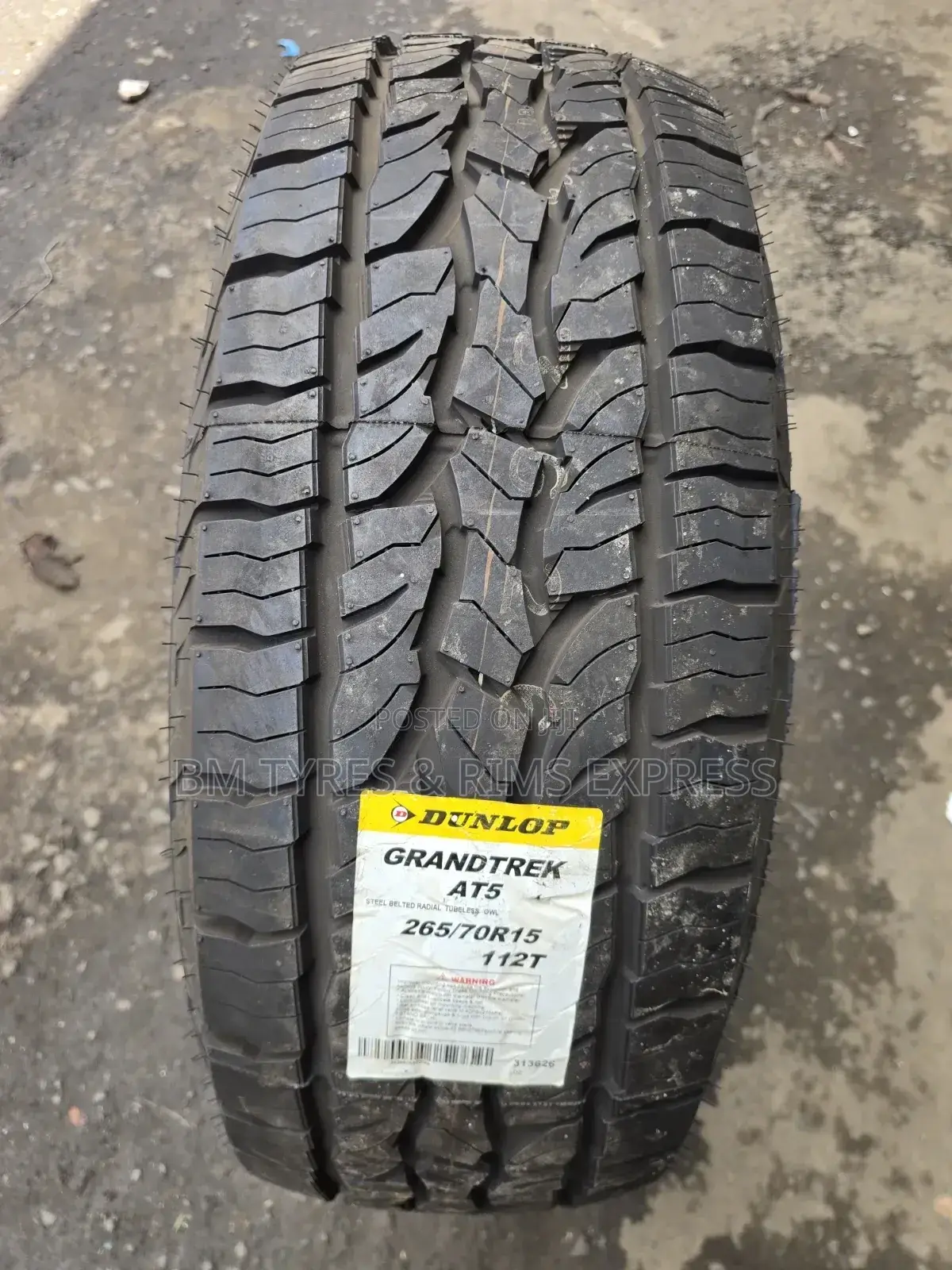 265 /70 R15 Dunlop Tyres (All Terrein)