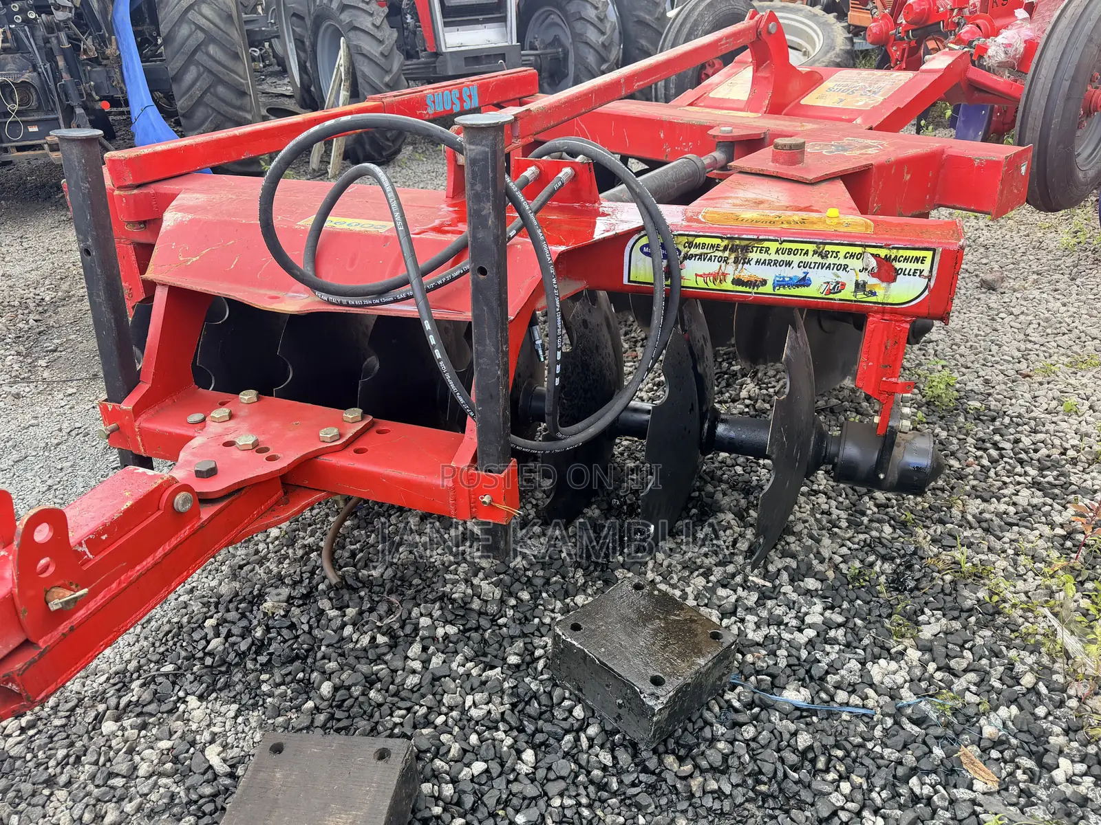 Hydraulic Harrow 16,18 20