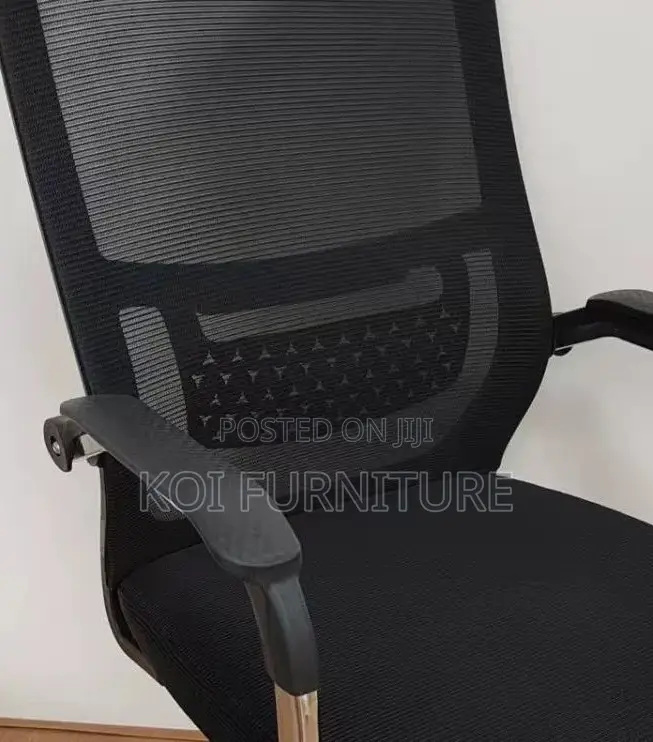 Office Chairs; Ffyt Stainless Steel Office Visitor Chair With Armrest