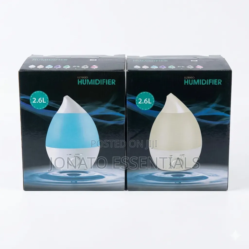 2.6l Ultrasonic Cool Mist Humidifier Diffuser