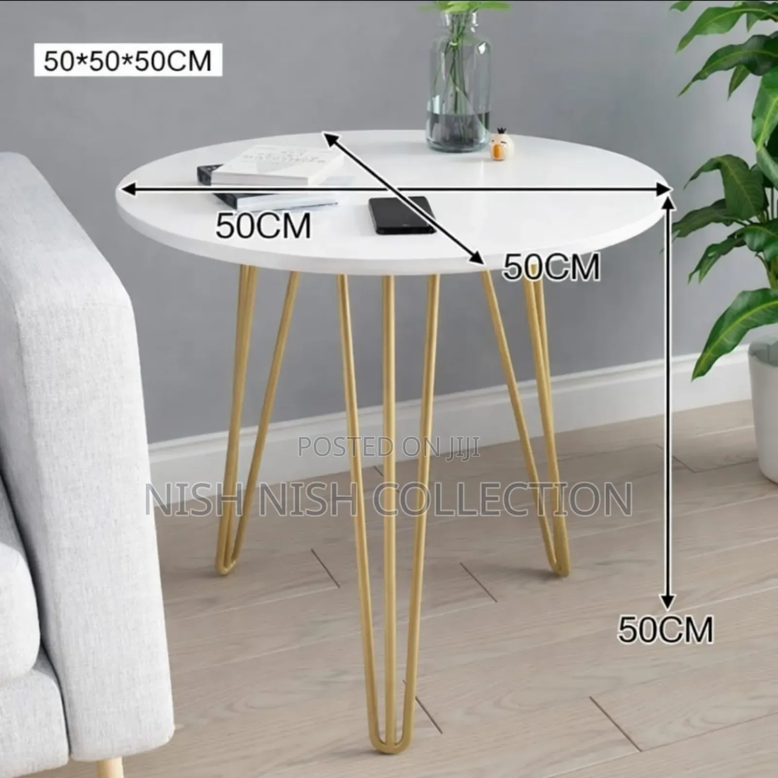 High-End Luxurious and Simple Side Table
