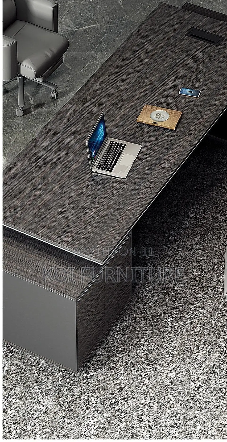 2.4 Meters Wide Executive High End Office Desk