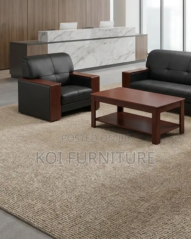 Office Sofa; Lumina 5-Seater Executive Reception Sofa Set