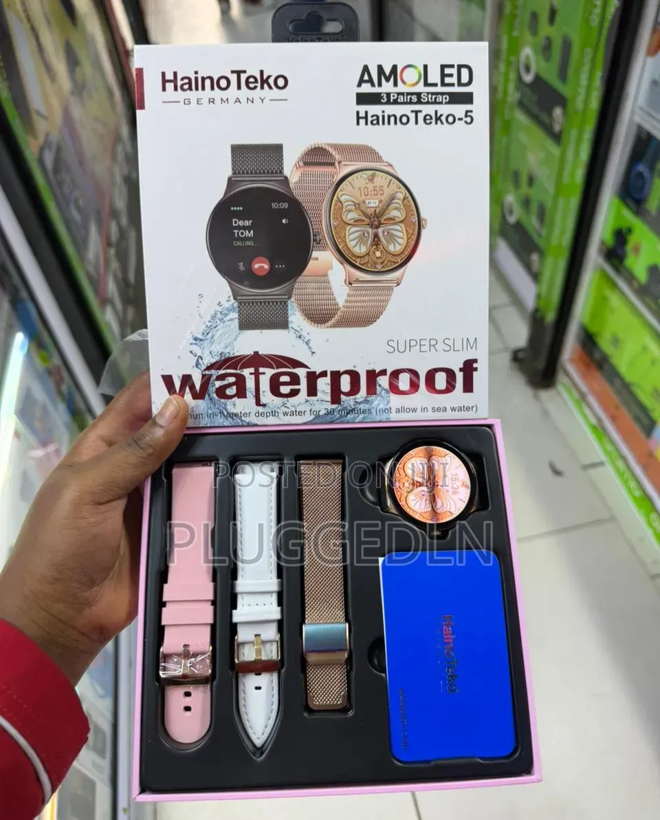 Hainoteko-5 Super Slim Smart Watch