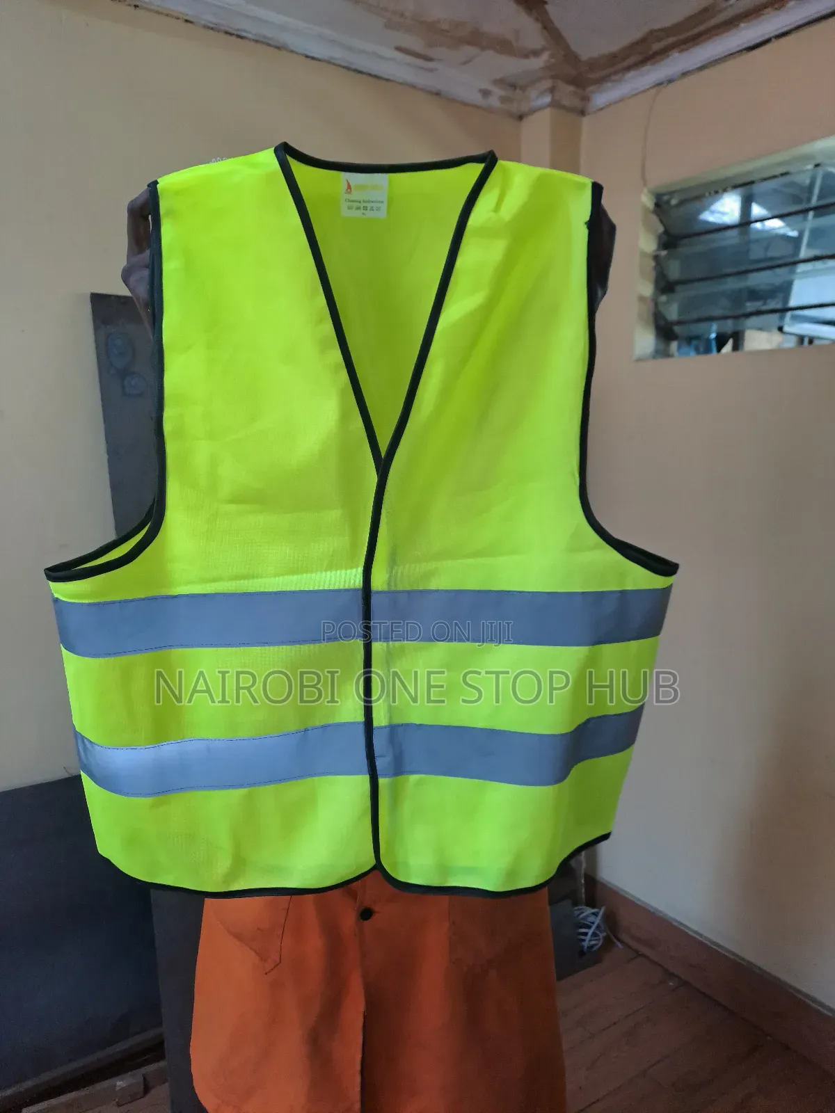 Safety Reflective Jacket Hwavy Duty