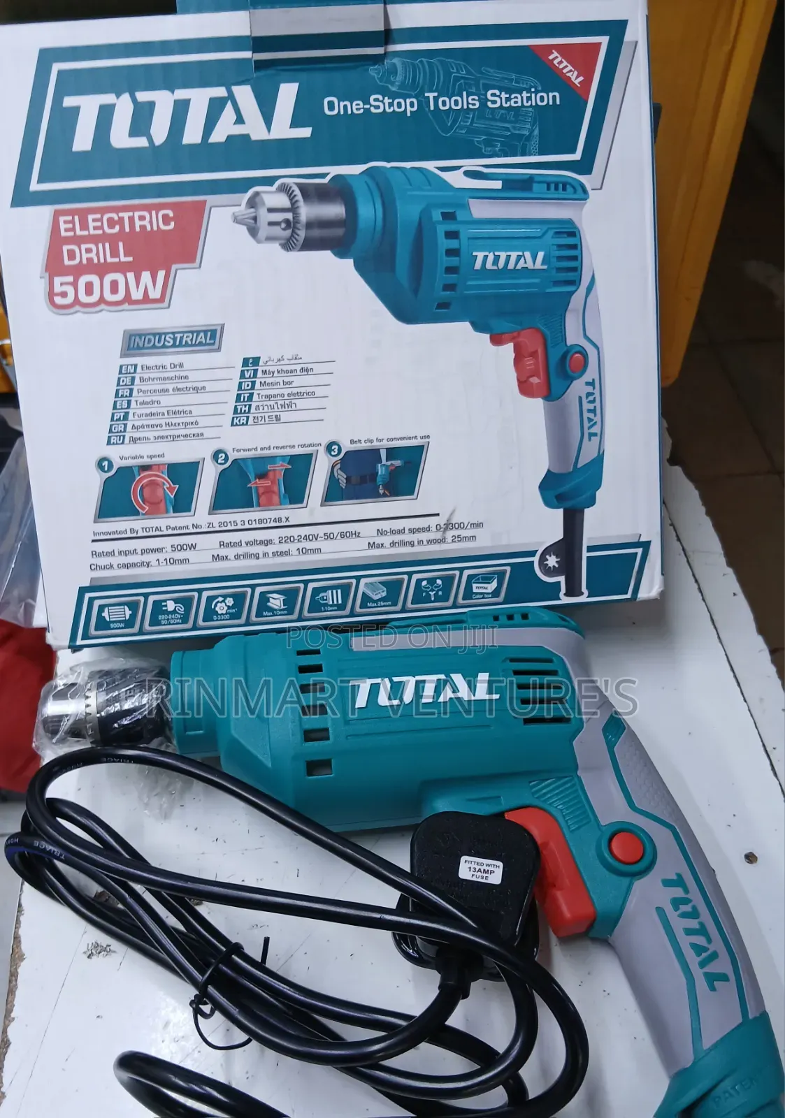 Total Corded Drill