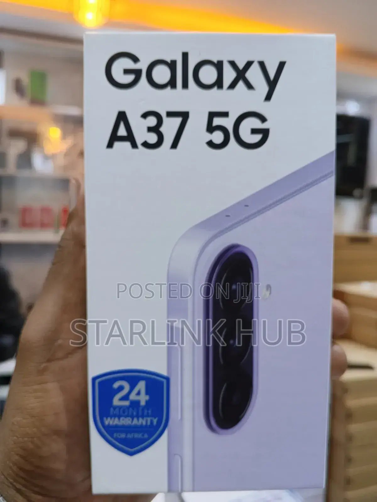 New Samsung Galaxy A37 128 GB Purple