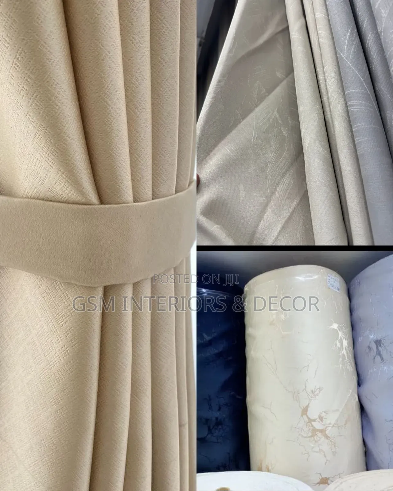 Cream Curtains and Sheers for Warm Ineterios Yellw