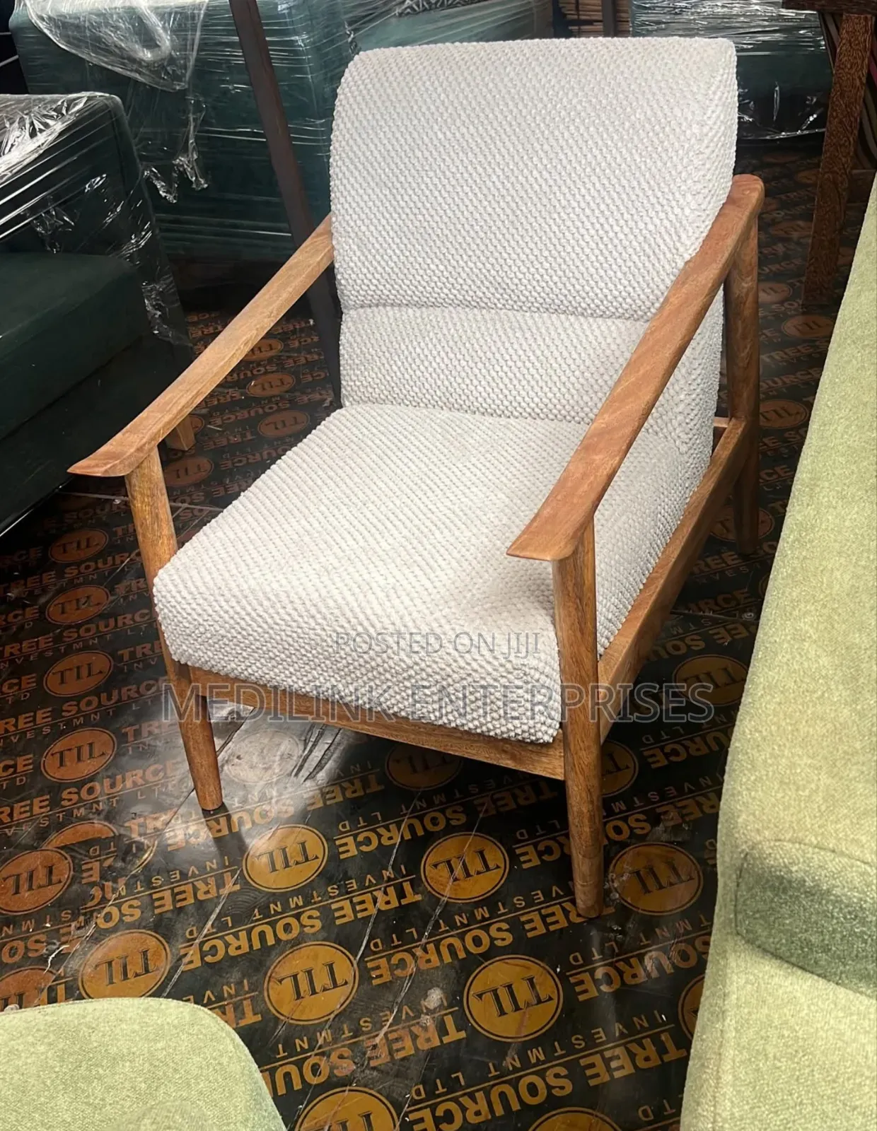 Aden Studio Armchairs (Mango Wood)