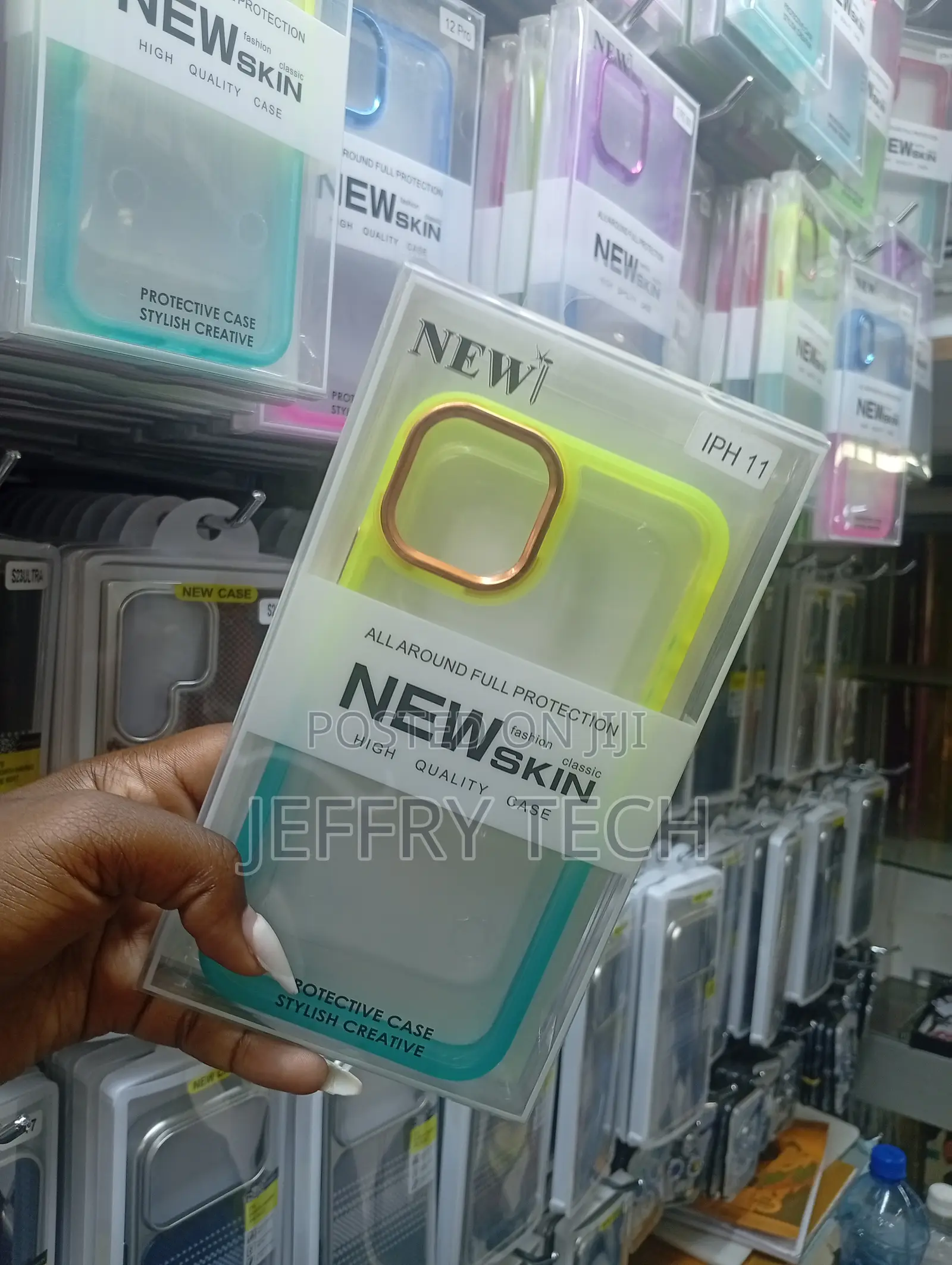 Clear Transparent Rainbow Gradient Edge Bumper for iPhone 11
