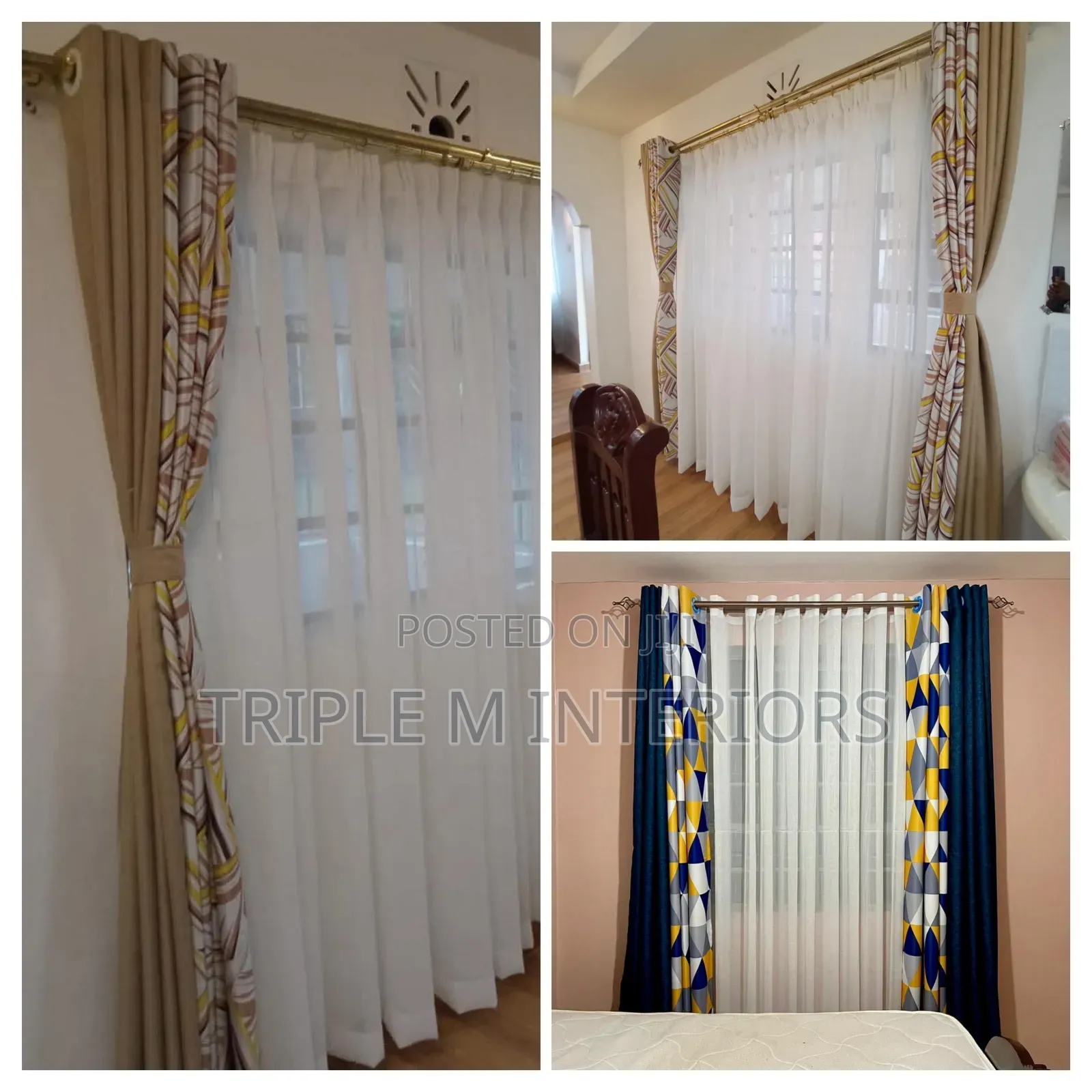 Designer-Style Curtain Coordination for a Luxe Finish