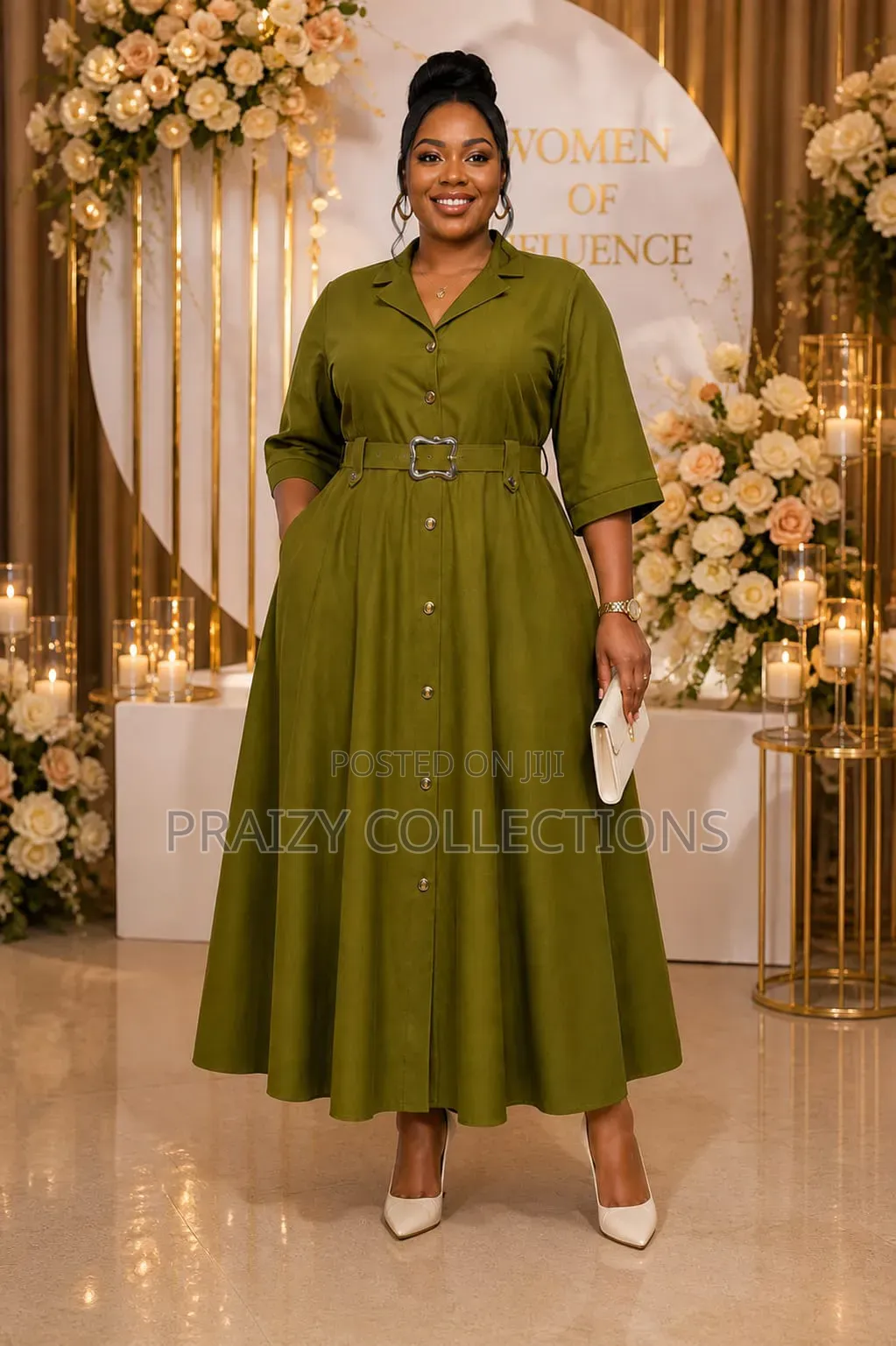 Maxi Dress ( Buttoned Down)