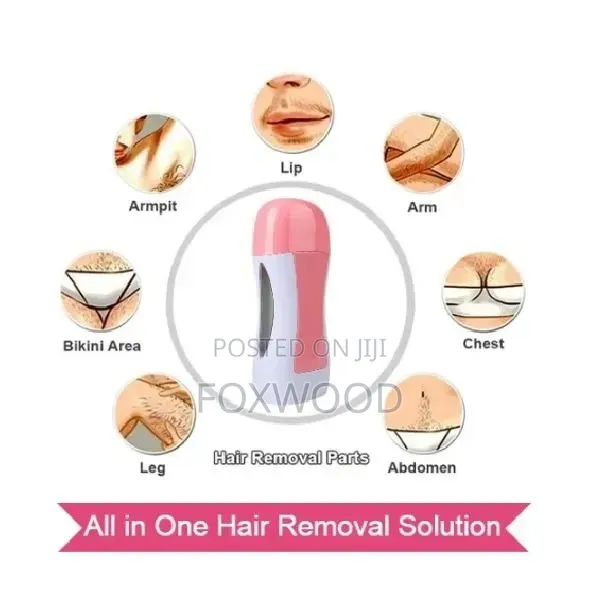 3 in 1 Unisex Hot Roll on Wax Hair Removal Kit