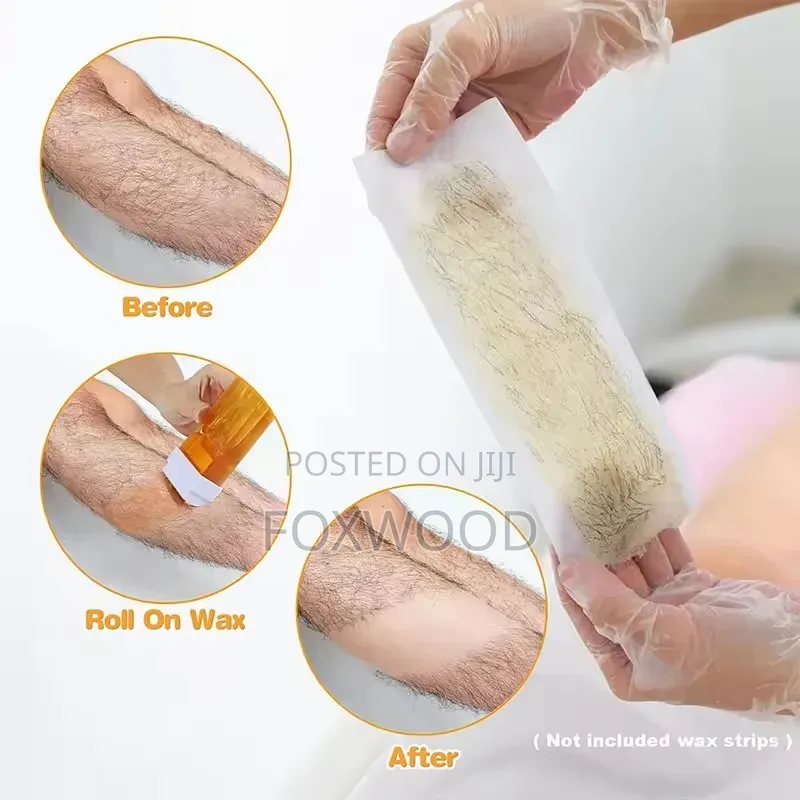 3 in 1 Unisex Hot Roll on Wax Hair Removal Kit