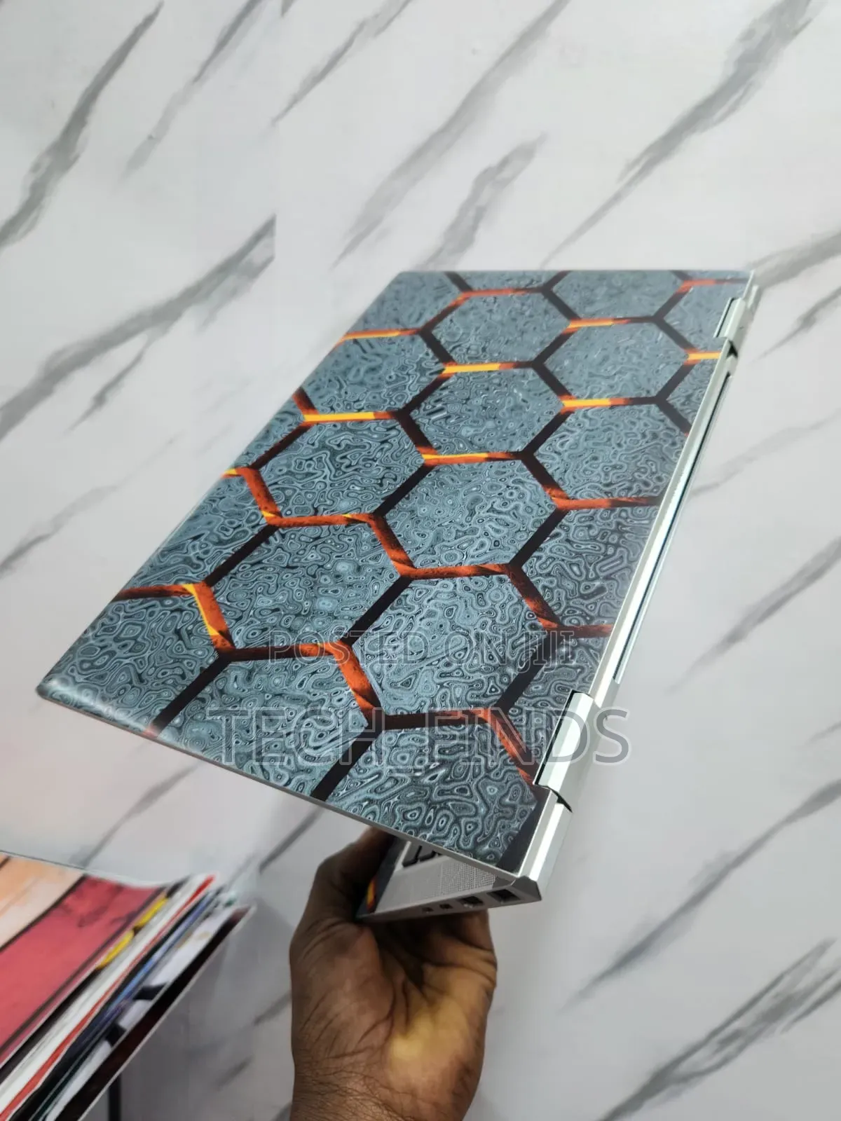 Hexagonal Geometric Laptop Skin