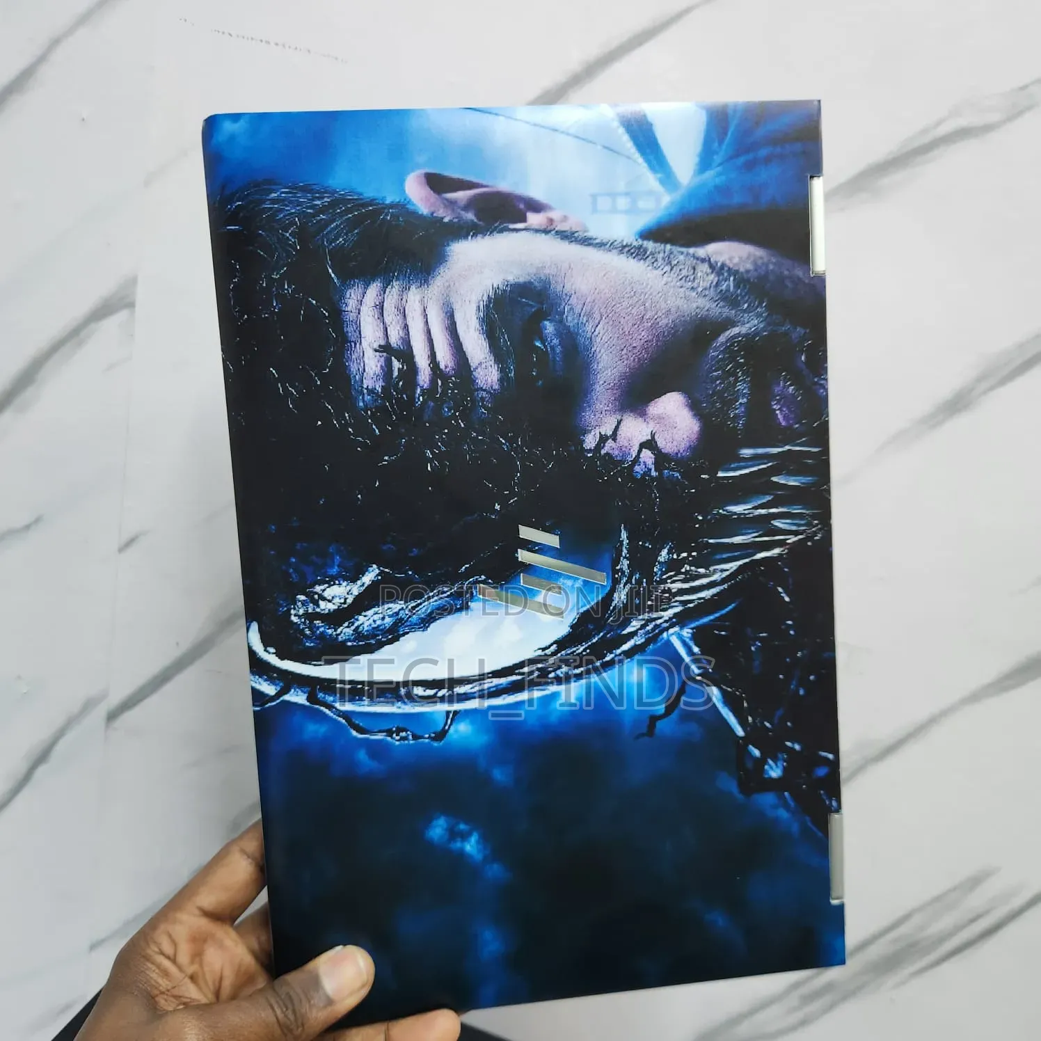 Custom Venom-Themed Laptop Skin