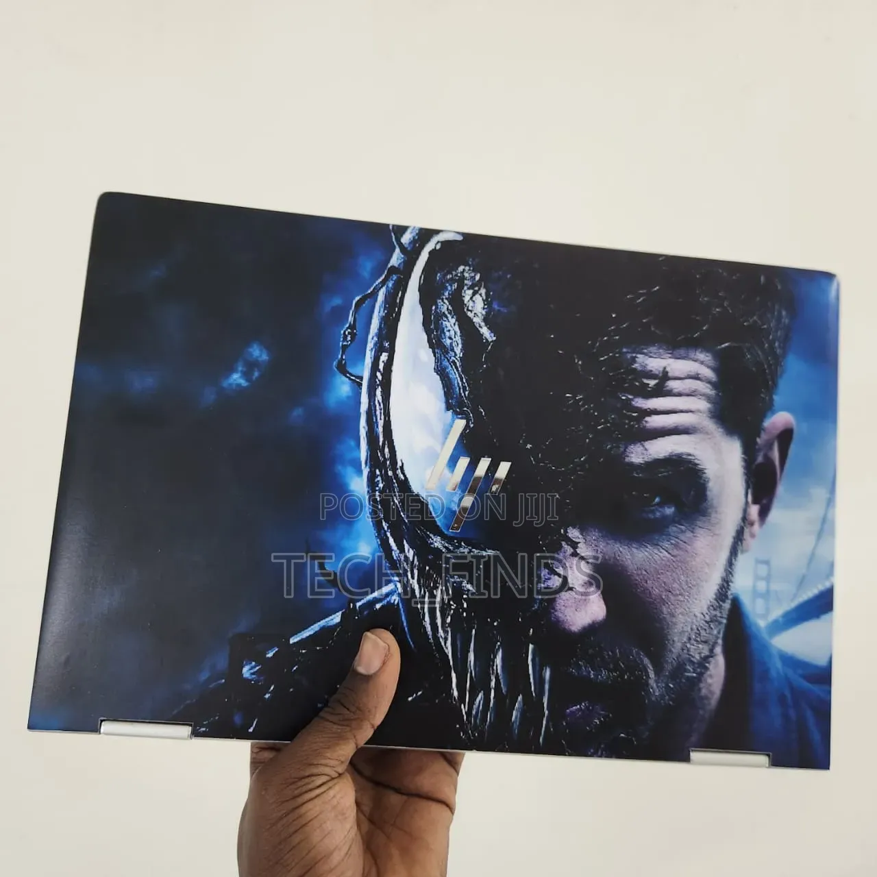 Custom Venom-Themed Laptop Skin