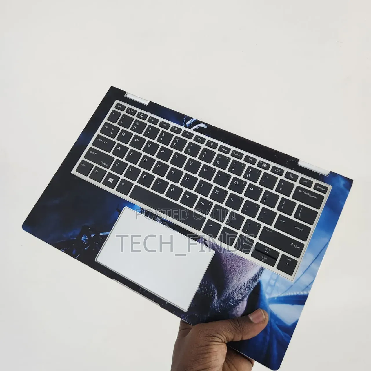 Custom Venom-Themed Laptop Skin