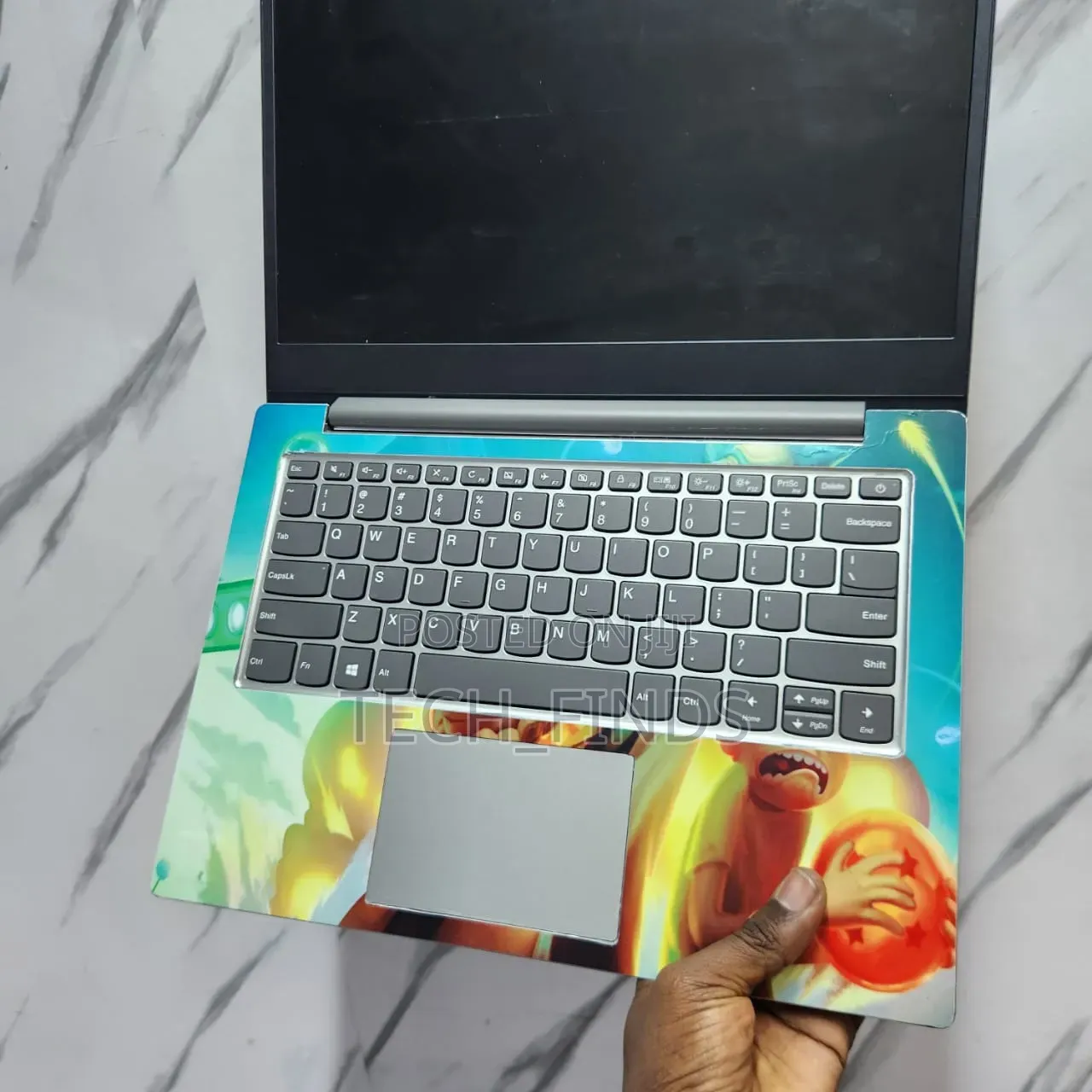 Customized Rick and Morty-Themed Laptop Skin