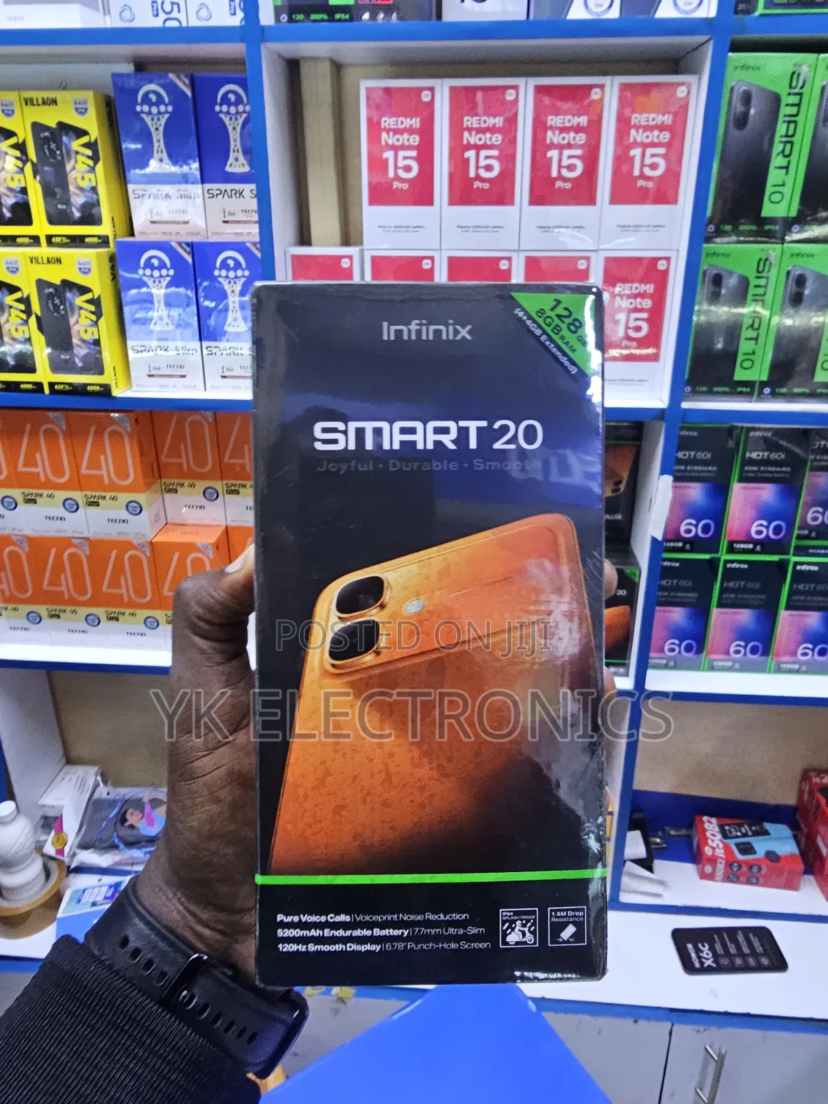 New Infinix Smart 20 128 GB Black