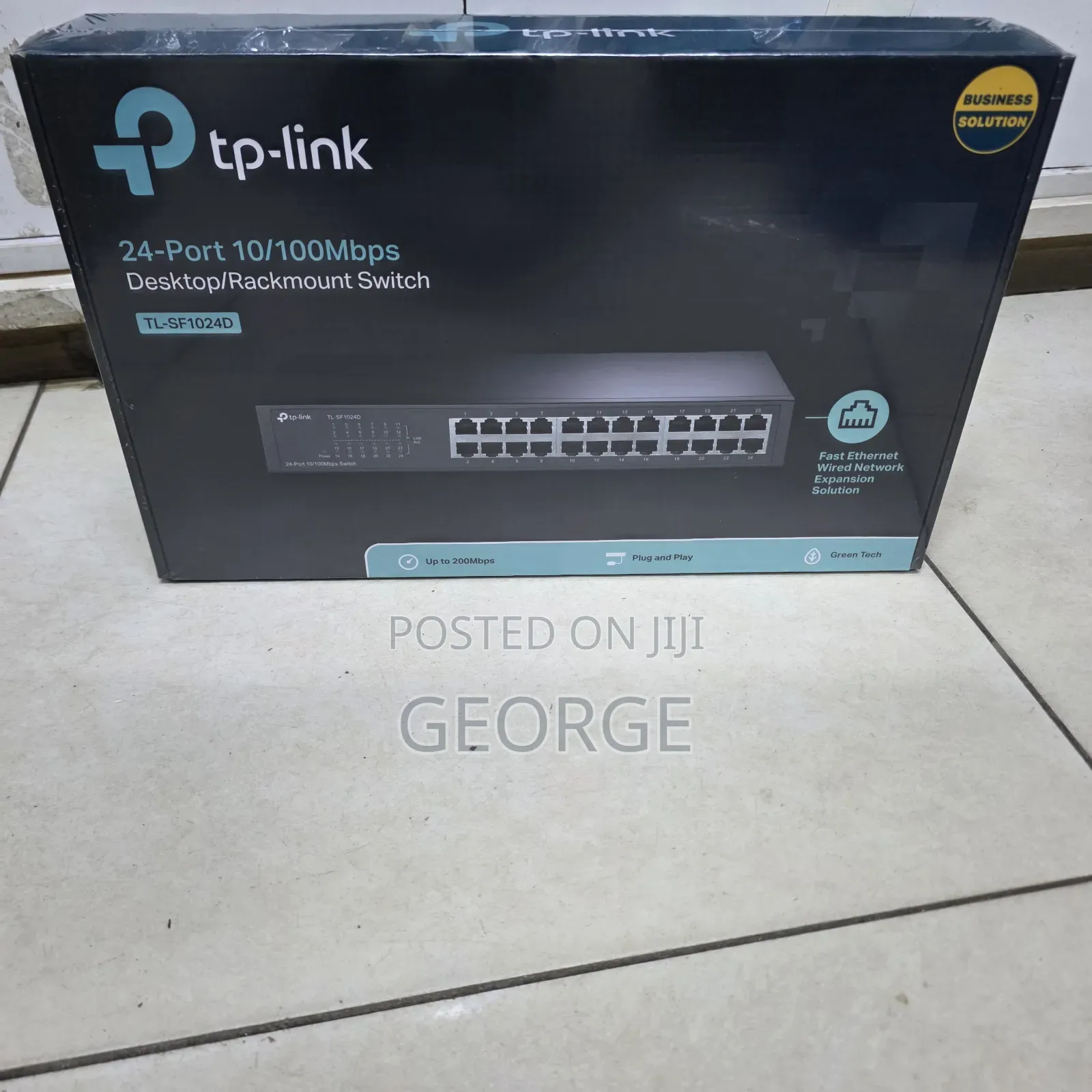 24 Port Tp-Link Network Switch Tl-Sl1024d for CCTV Office Use