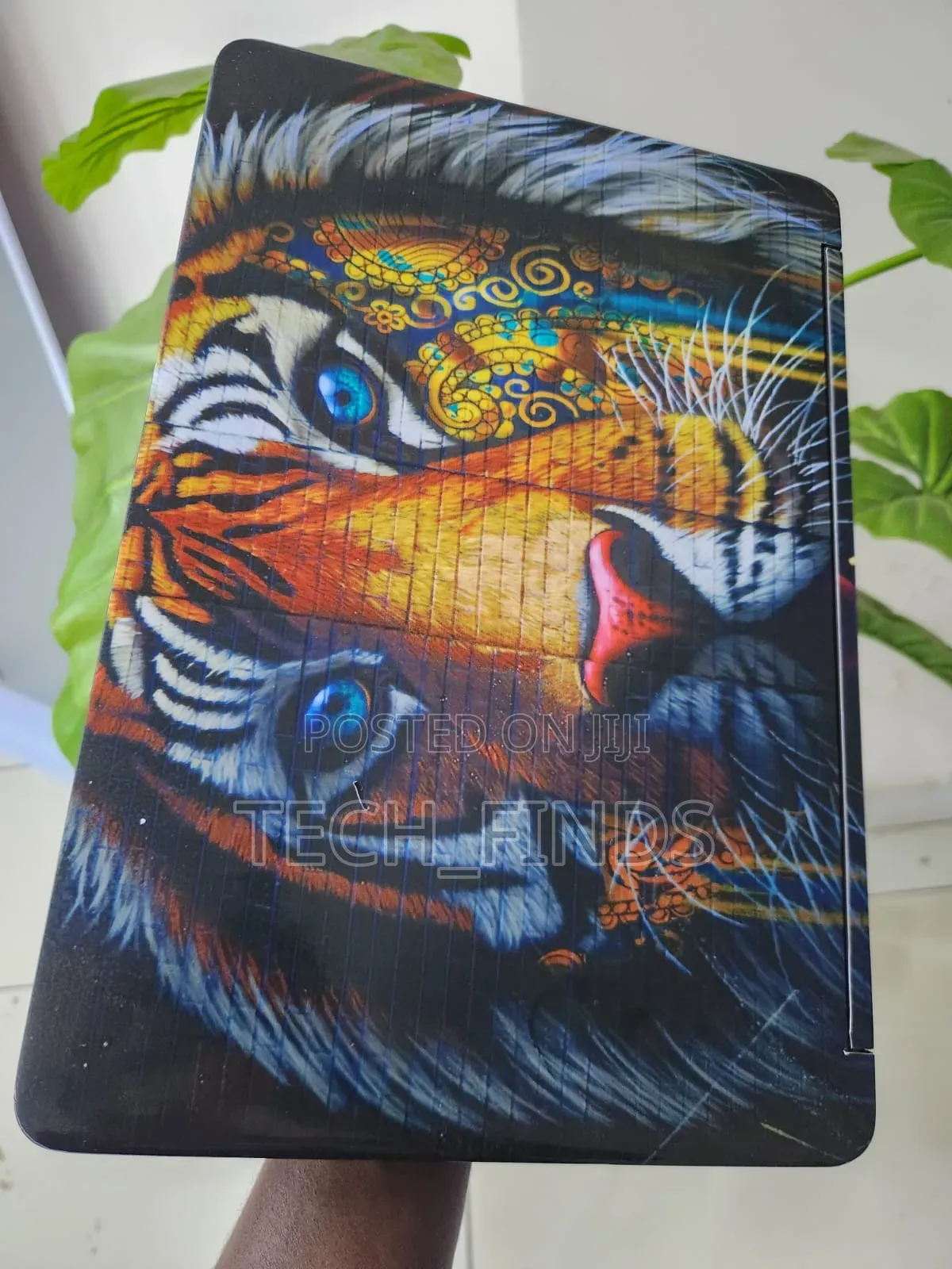 Colorful Tiger Design Laptop Skin