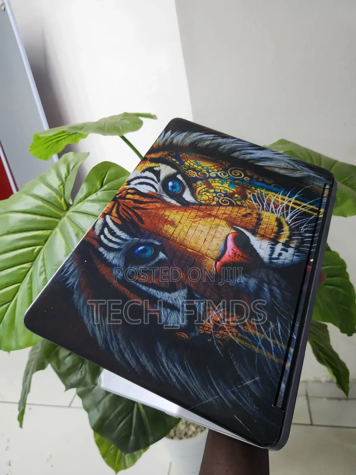 Colorful Tiger Design Laptop Skin