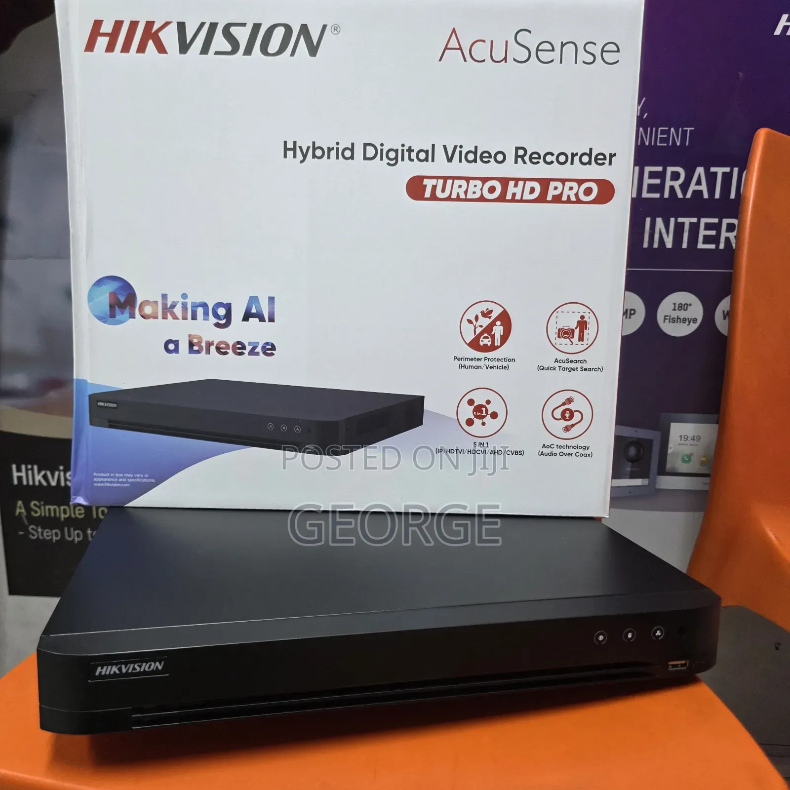 Smart CCTV DVR Hikvision Ids-7216hqhi-M2/Xt – Ai Detection 2 Way Audio