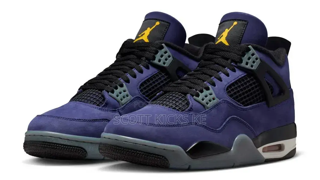 Air Jordan 4 Og “Lakers“ Quality Leather