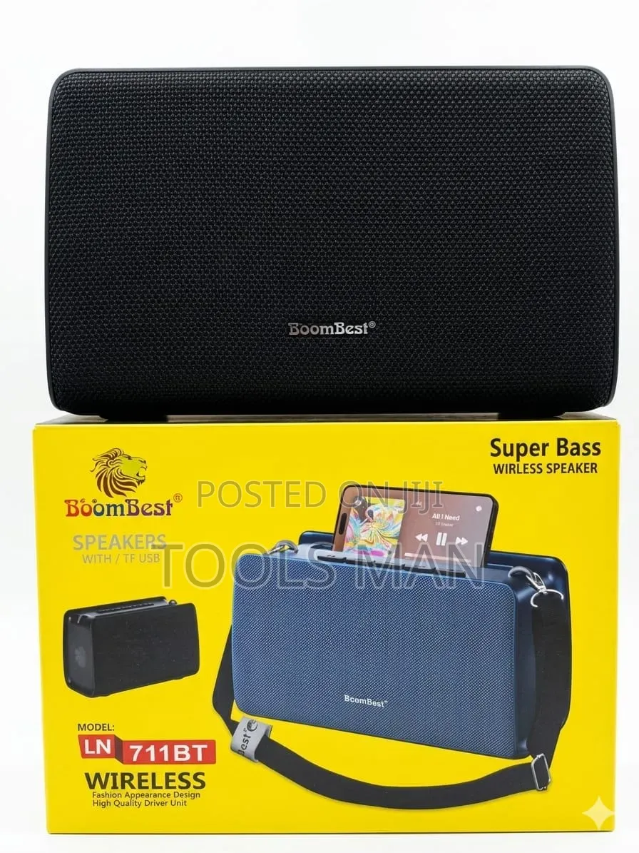 Boombest Ln-711bt Super Bass Wireless Portable Speaker.