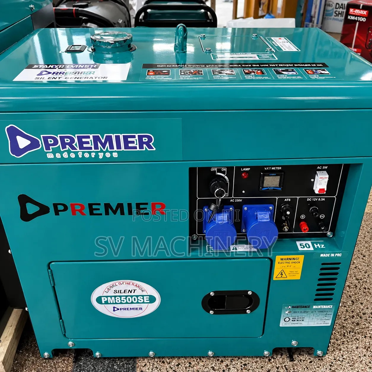 Heavy Duty 6.6kva Diesel Silent Generator