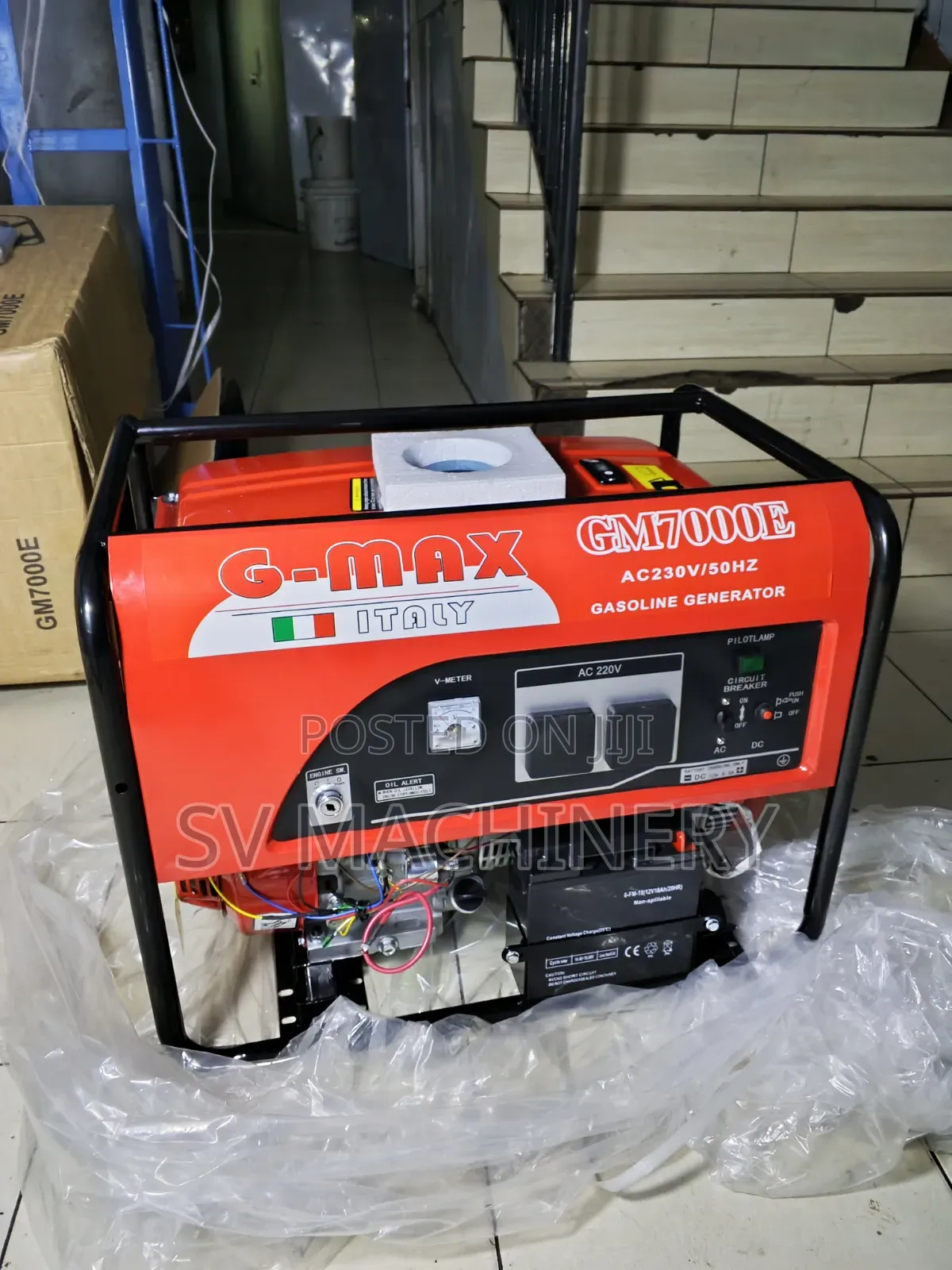 Heavy Duty 8.0kva Petrol Generator (Keystart)
