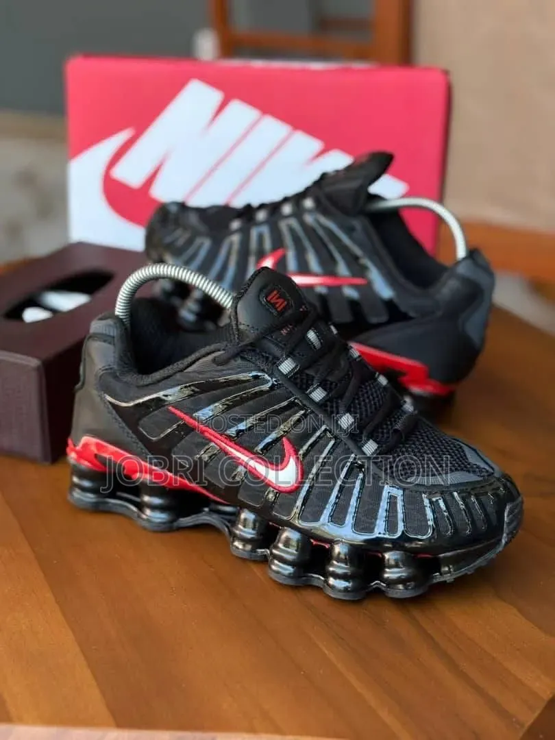 Nike Shox Tl “ Black Metalli Red “ Sneakers