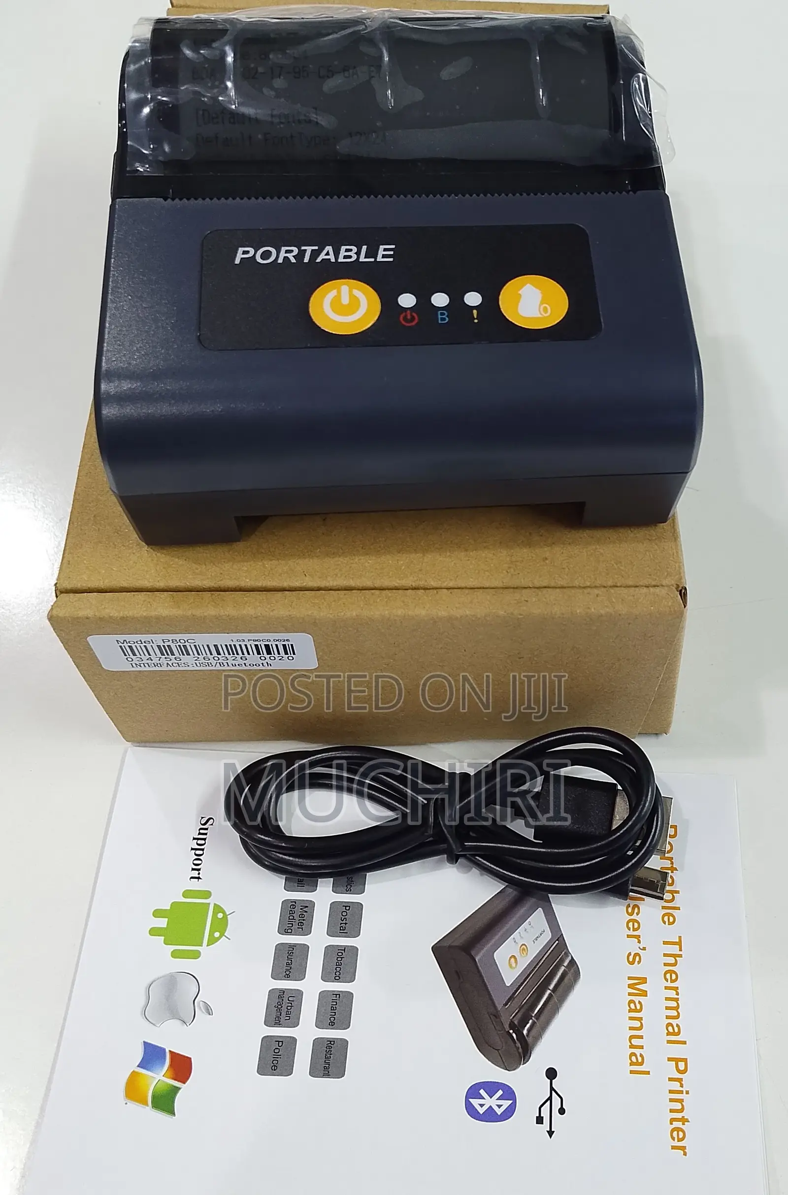 Printers - Mini Bluetooth Printer Thermal Receipt Printer
