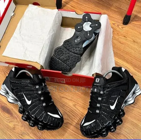 Nike Shox Tl “Black Silver “ Quality Sneakers