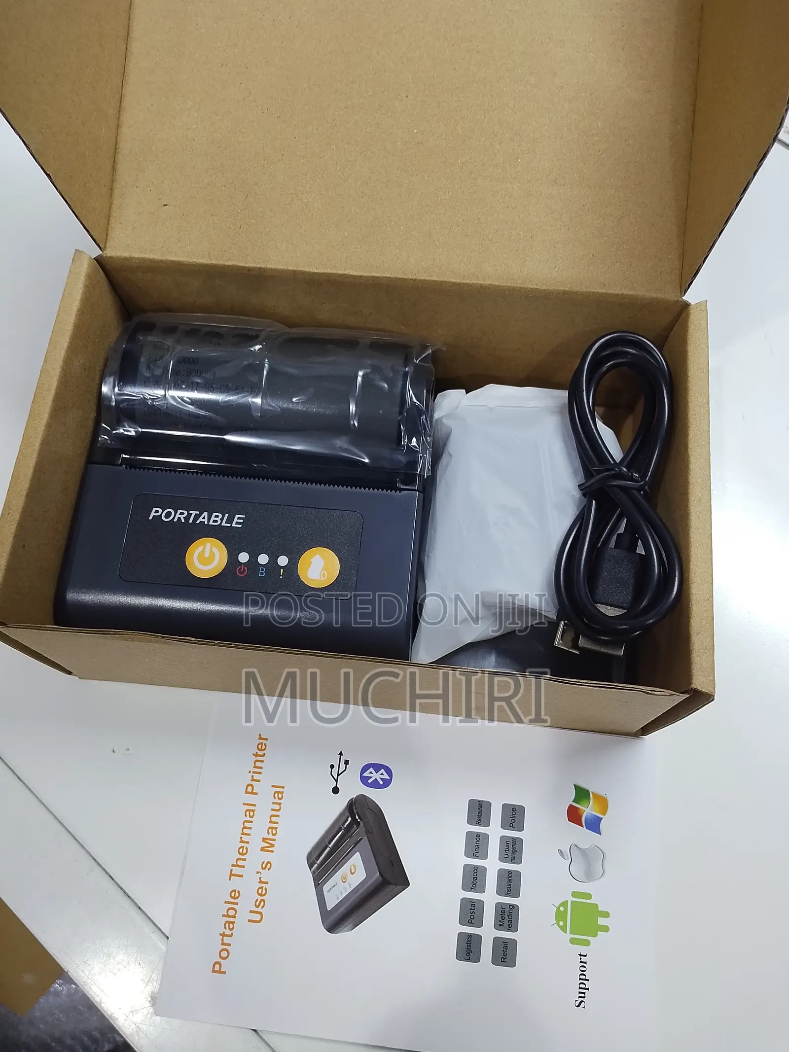 Best Quality Bluetooth Mobile 80mm Thermal Receipt Printer