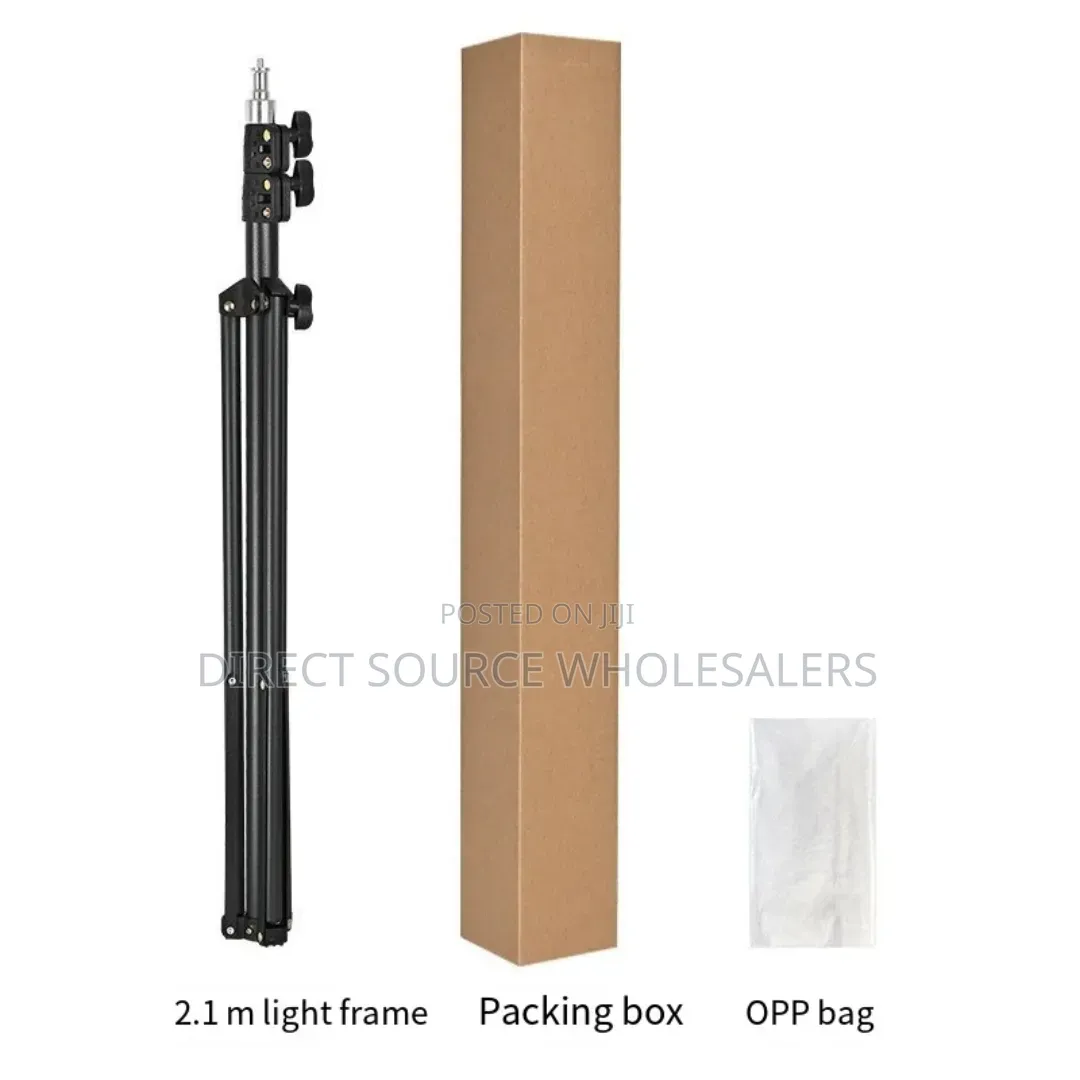 Professional Tripod Stand With Phone Holder – 360° Rotation