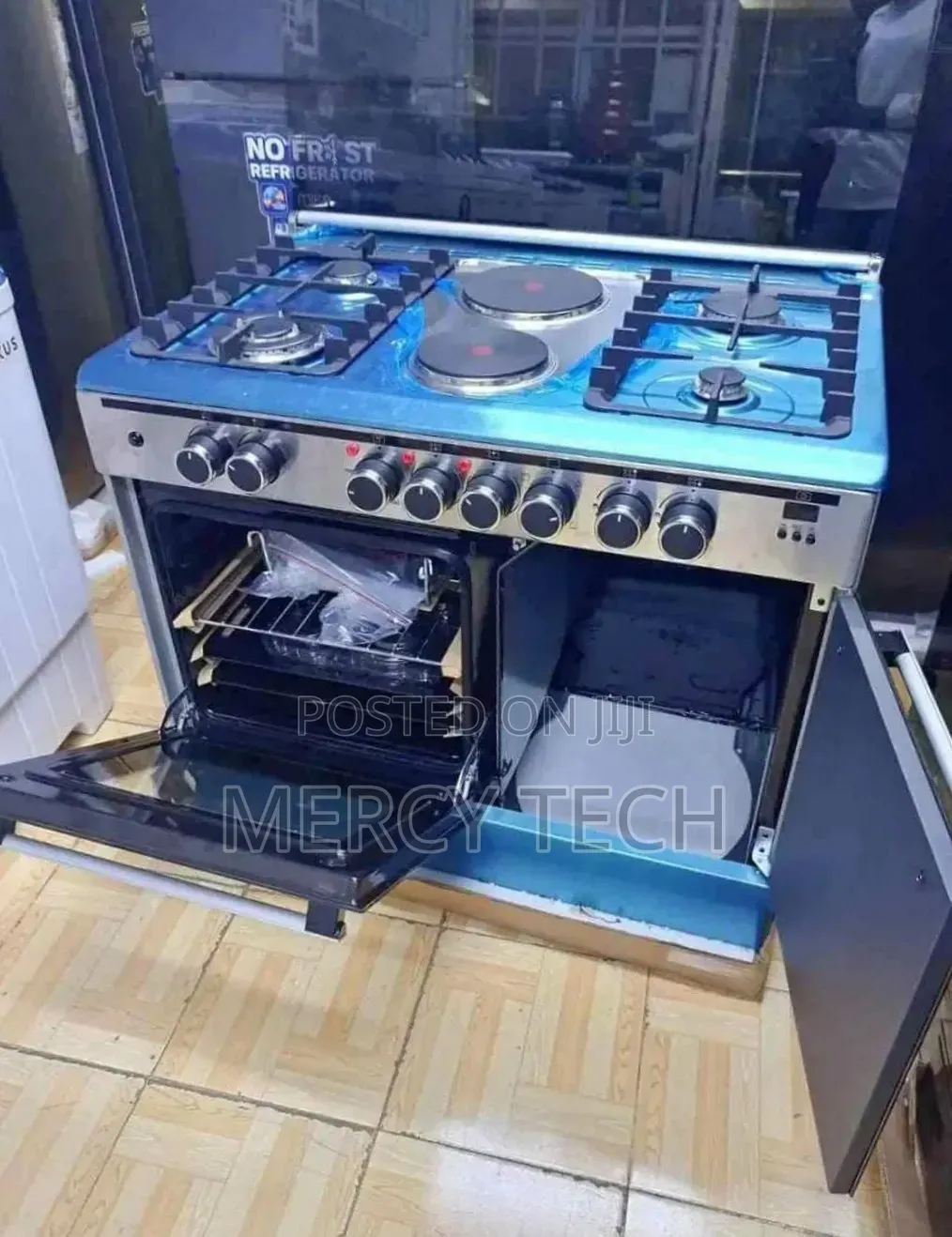 Haier 4 Gas + 2 Electric Cooker With Double Oven