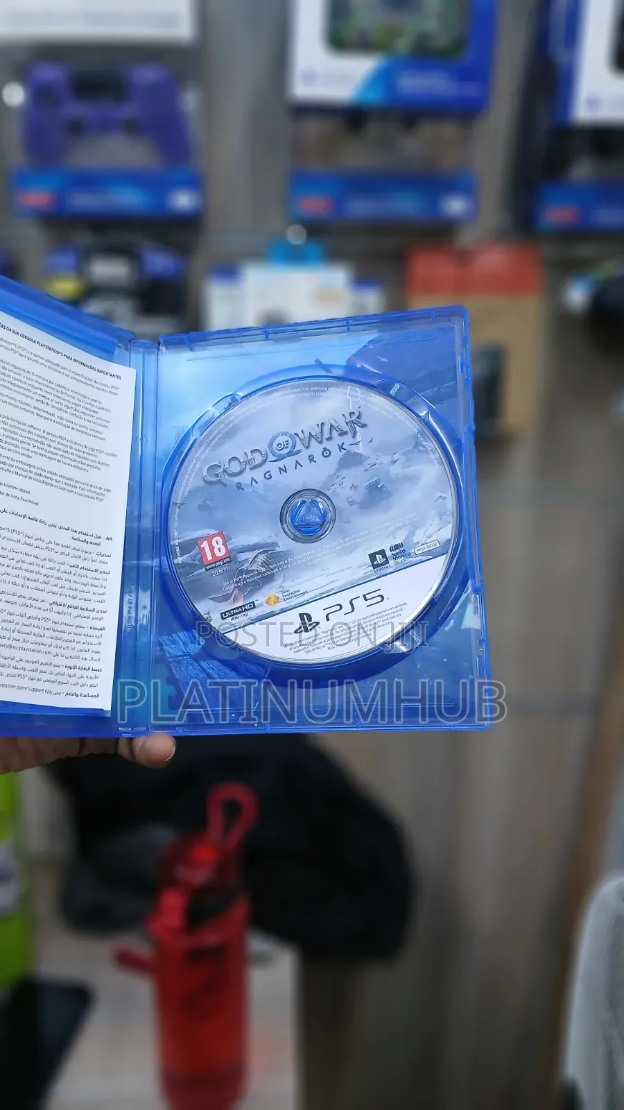 God of War P5 Ragnarök Playstation 5v.Game Used