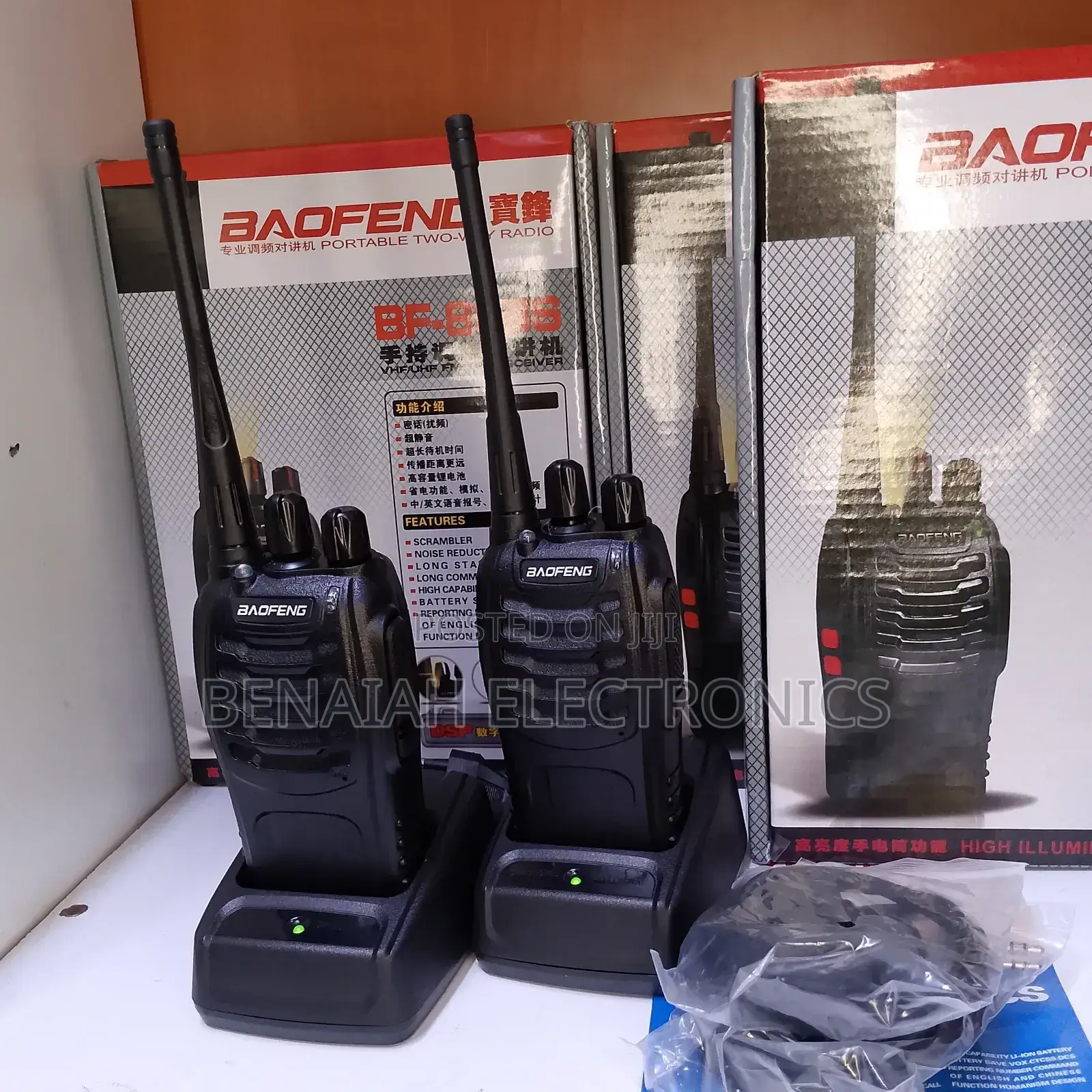 Baofeng 888s Portable Two-Way Radio With Long Standby Time Battery