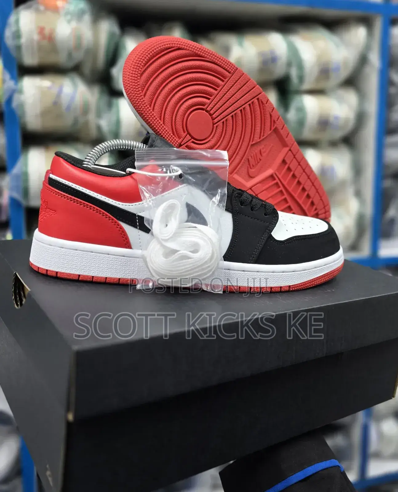 Air Jordan 1 Low 'Black Toe ' Sizes 37_45