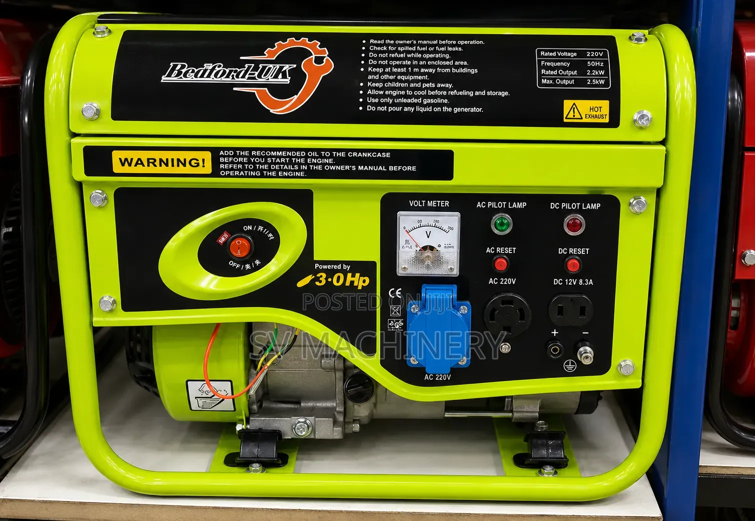 Heavy Duty 1.2kva Petrol Generator