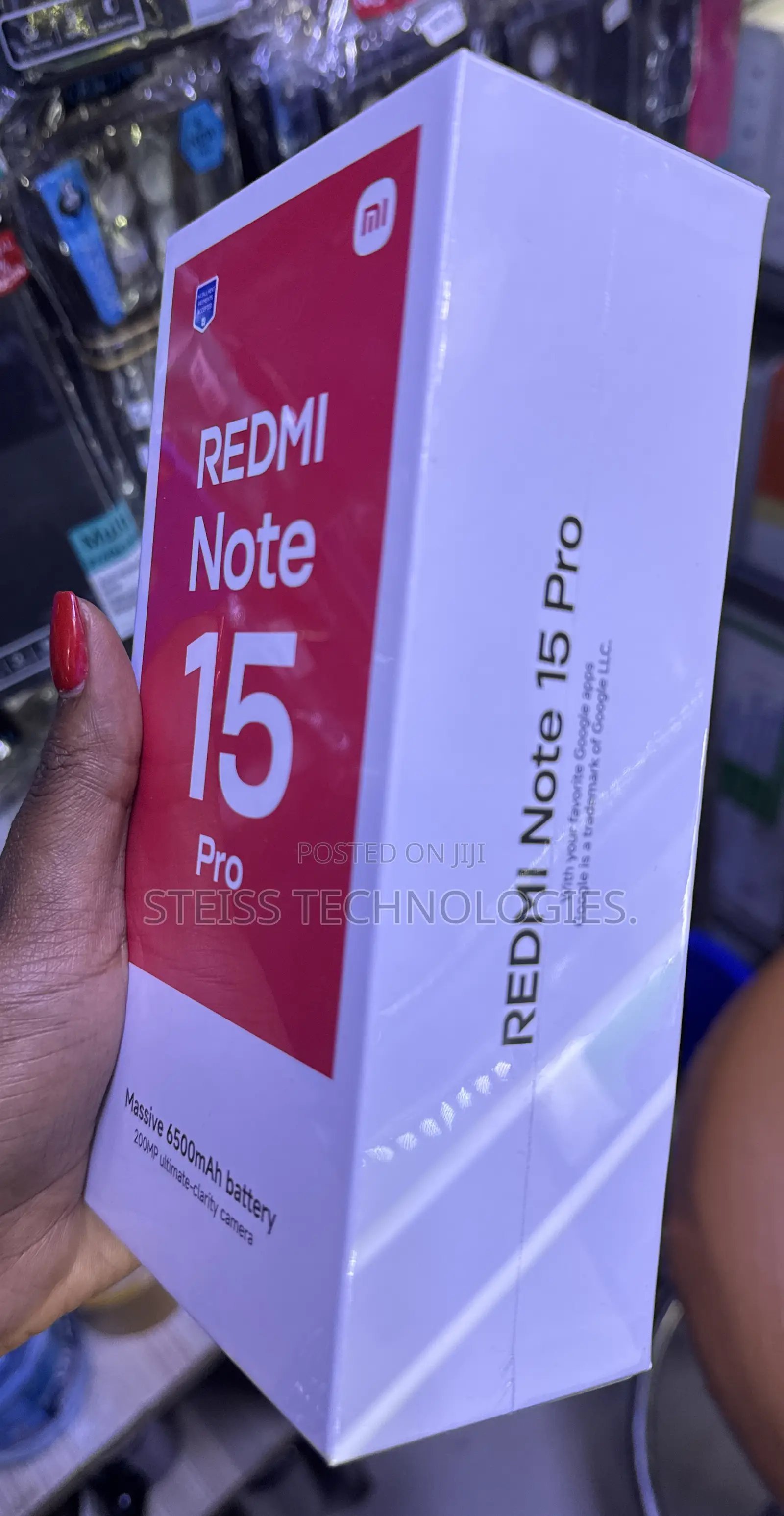 New Xiaomi Redmi Note 15 Pro 256 GB Black